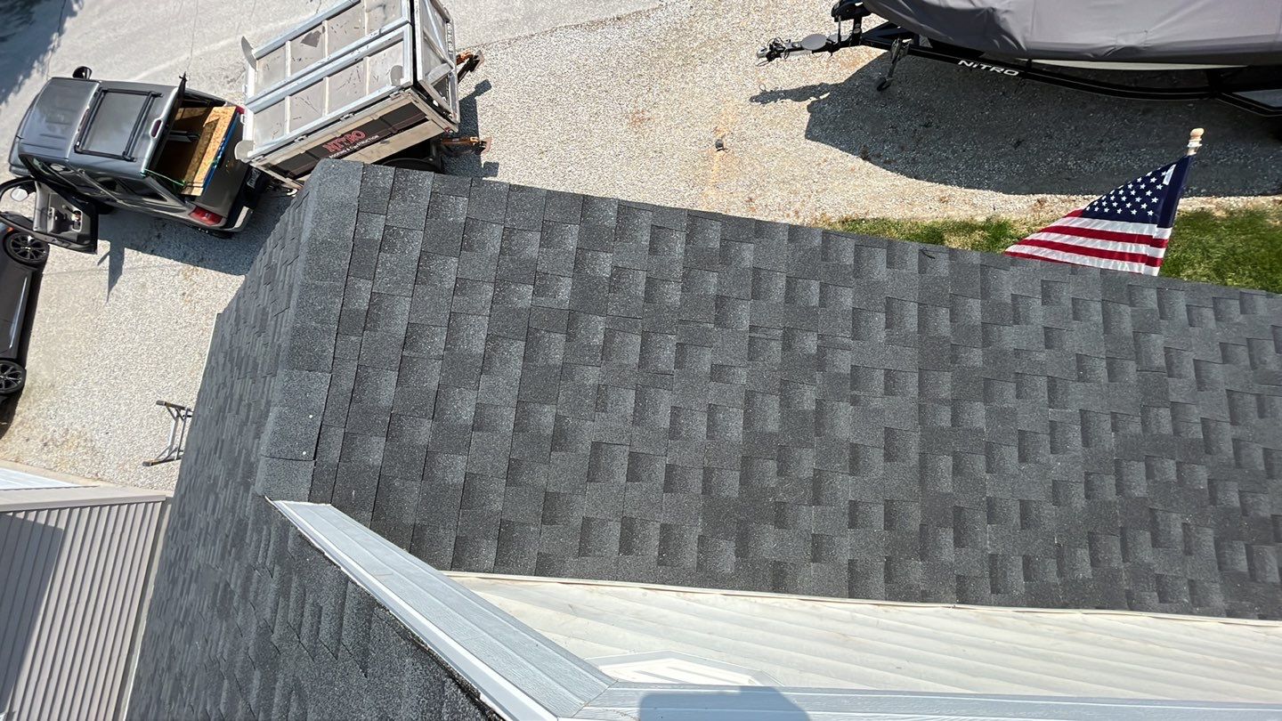 Residential Roofing Installation using GAF Timberline HDZ Charcoal by Nitro Roofing and Construction