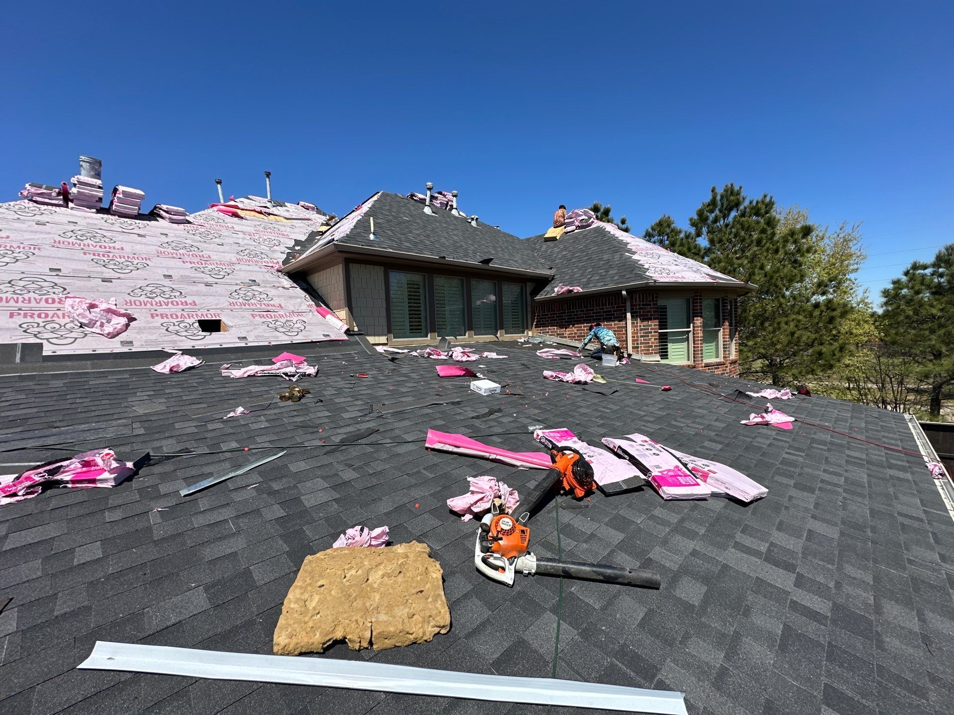 Project in Fulshear by Motion Roofing