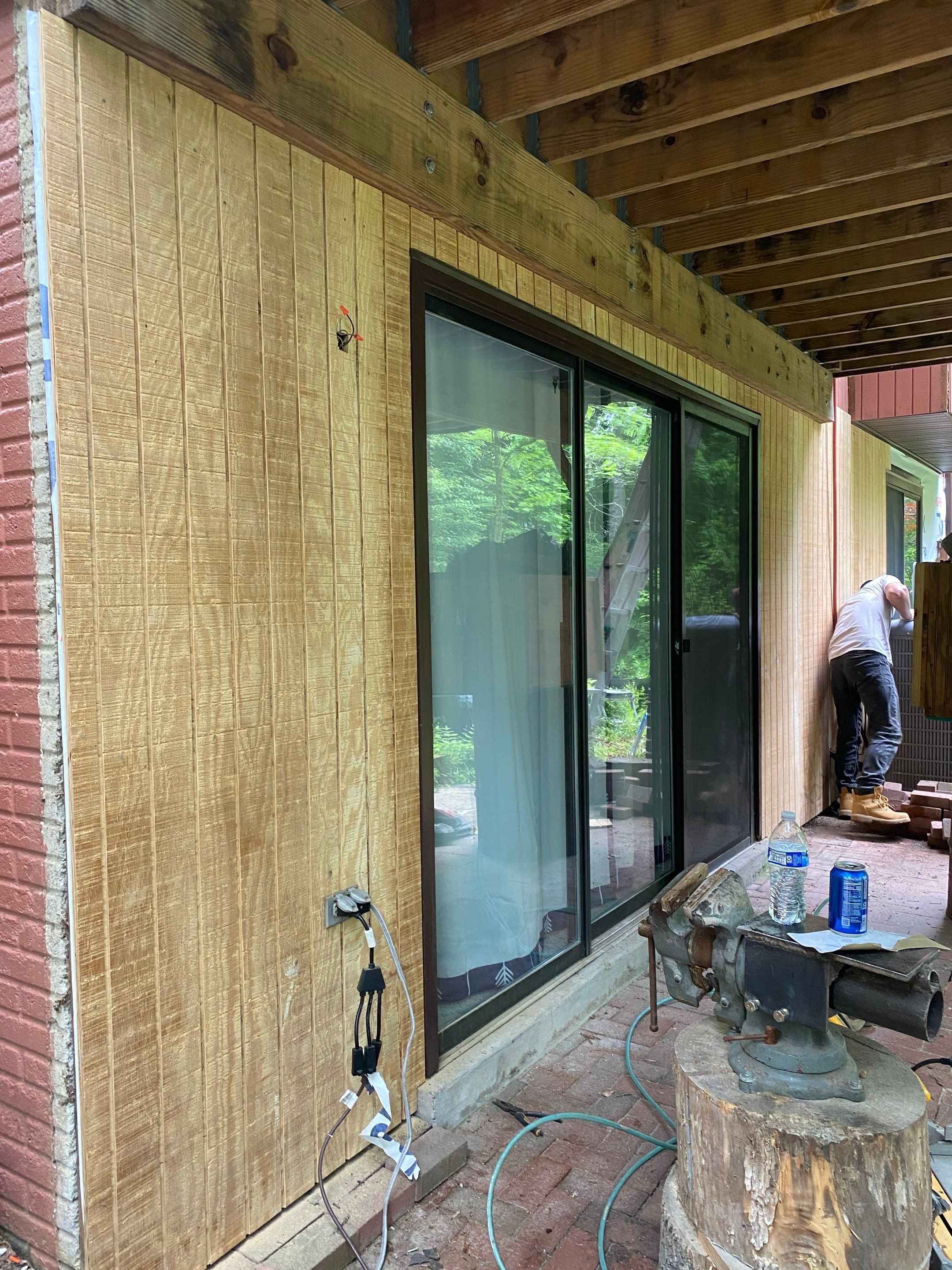 Woodbridge: T1-11 Pywood Panel Siding Installation by RM Banning, Inc.