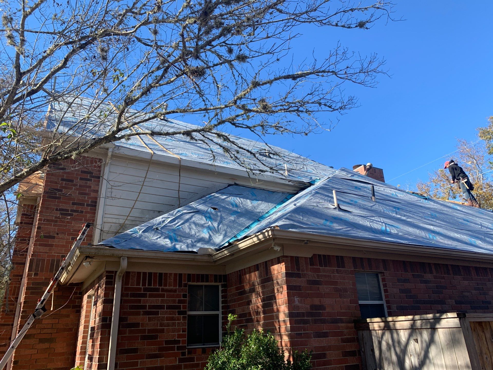 Residential Roof Replacement using GAF HDZ - Weathered Wood by Elite Roofing LLC