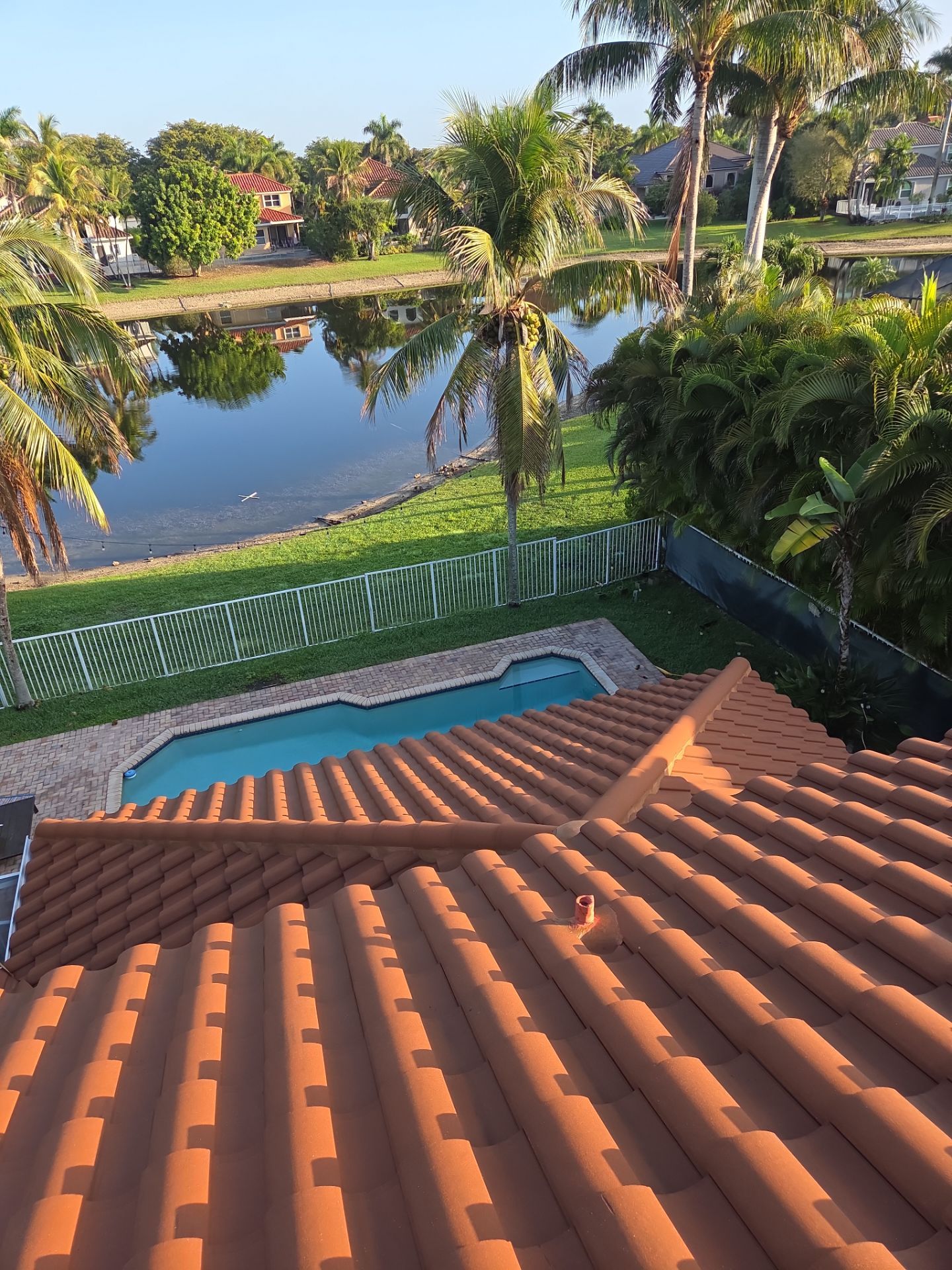 Clay Tile Roof Repair and Ridge Cap Maintenance in Boca Raton by Aastro Roofing