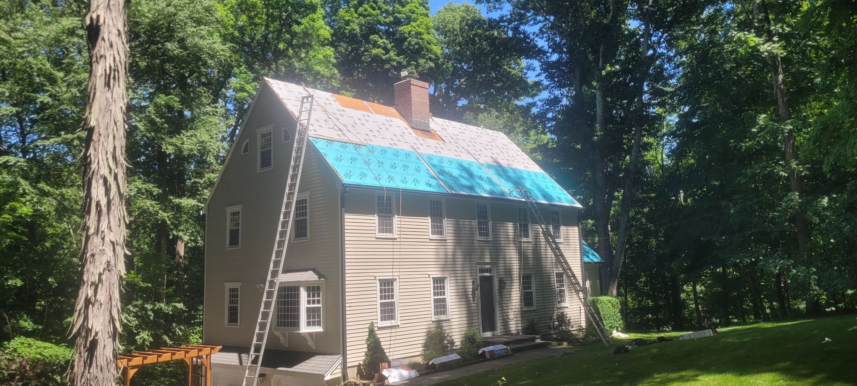 DiGiorgi Roofing & Siding INC in Redding, CT for a brand new roof! by DiGiorgi Roofing and Siding Inc