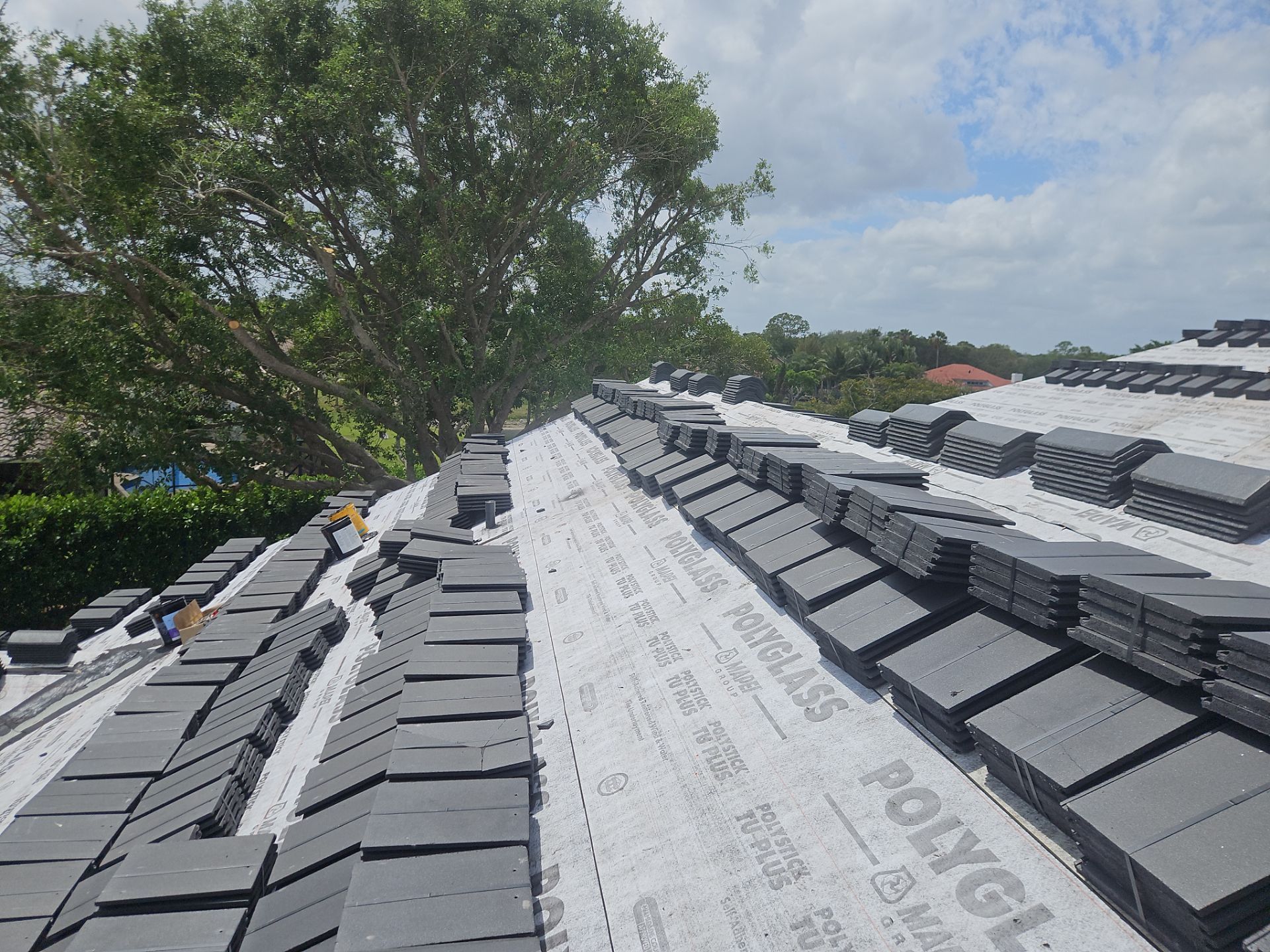 Residential Roofing Installation using WestLake Roofing Tile by BLUES BROTHERS ROOFING