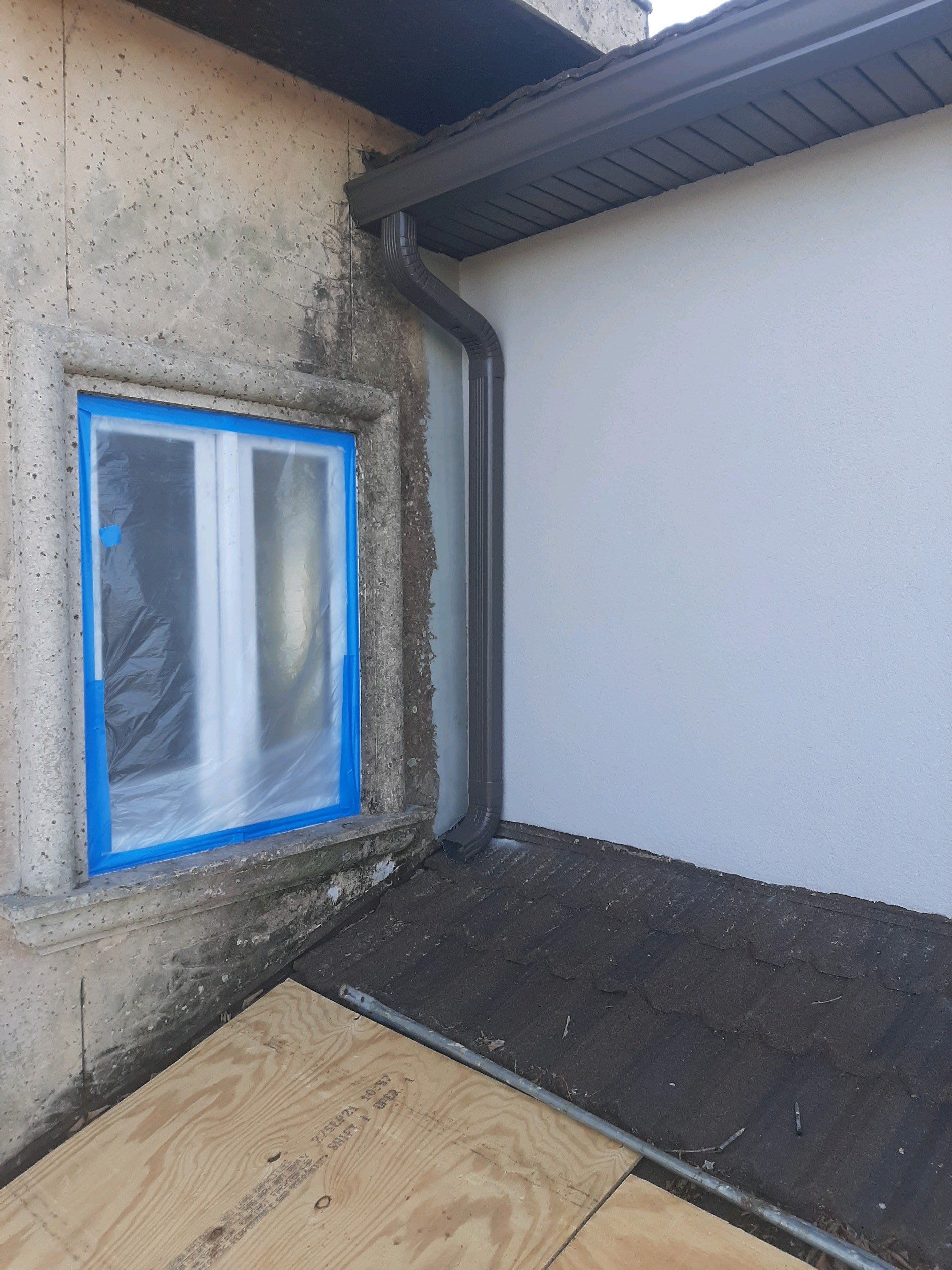 Gutter Installation using Royal Brown K-Style Gutters by Gutter Professors