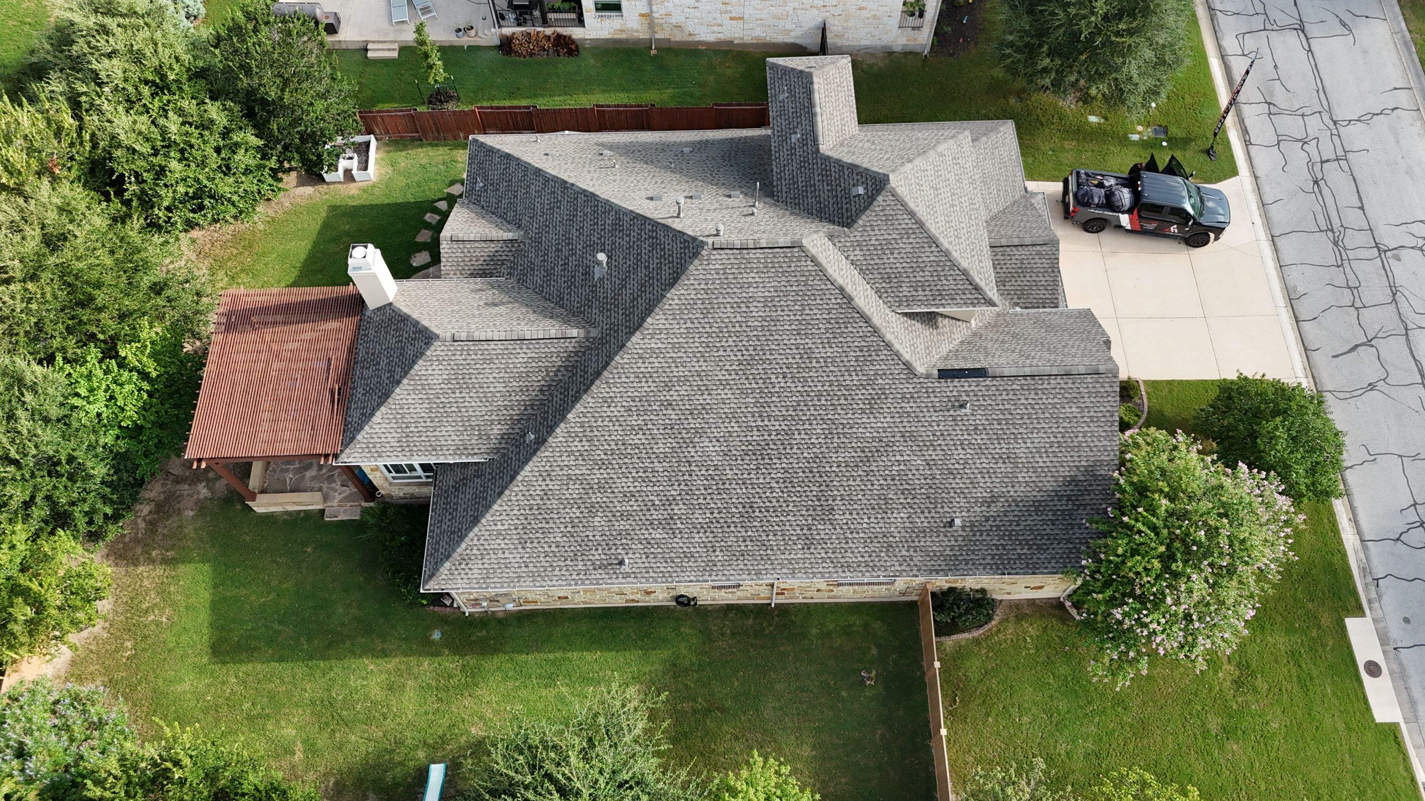 Residential Roofing Installation and Gutter Replacement in Austin by RoofsOnly.com
