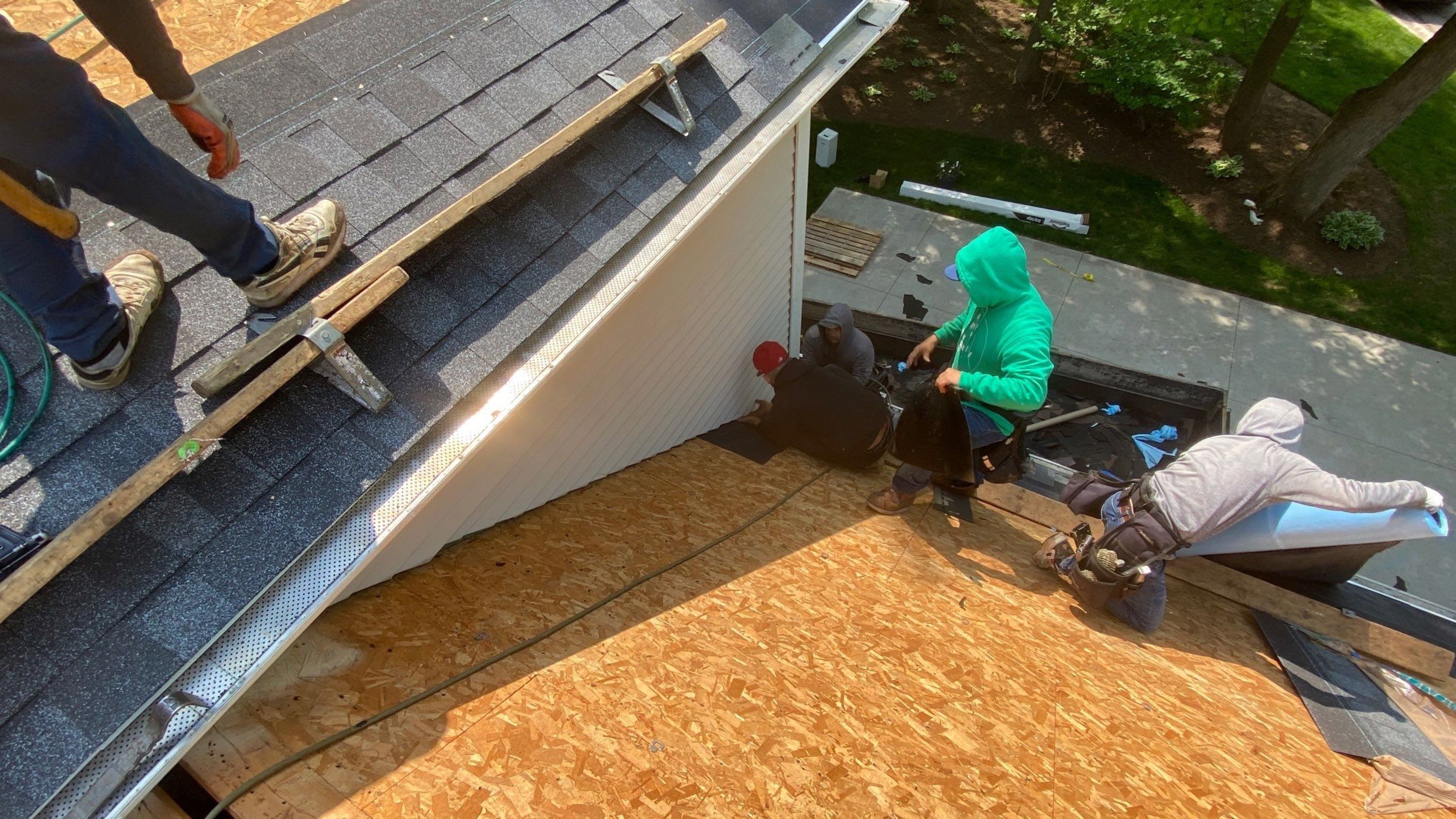 Roof Replacement using CertainTeed Landmark by 180 Contractors