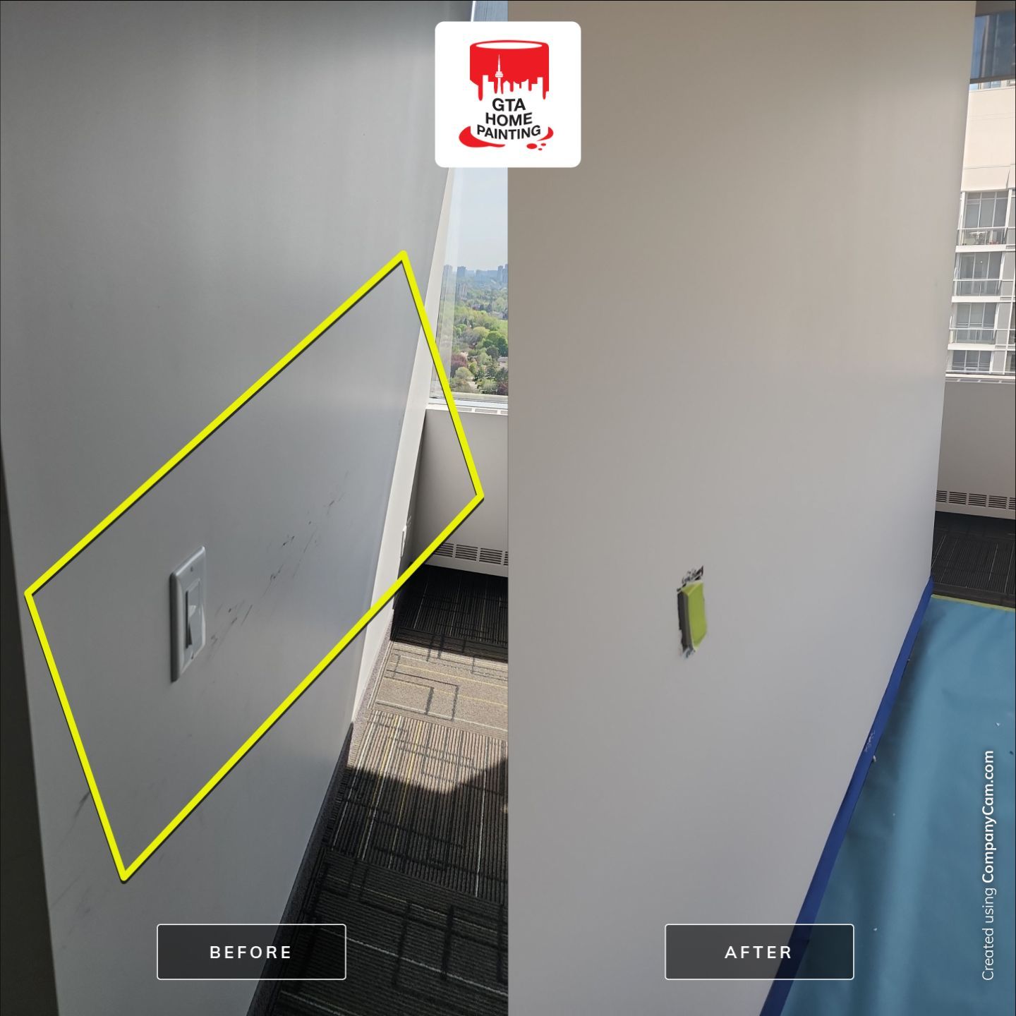 Project in Toronto by GTA HOME PAINTING