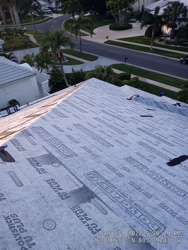 Residential Roofing Installation using WestLake Roofing Tile by BLUES BROTHERS ROOFING