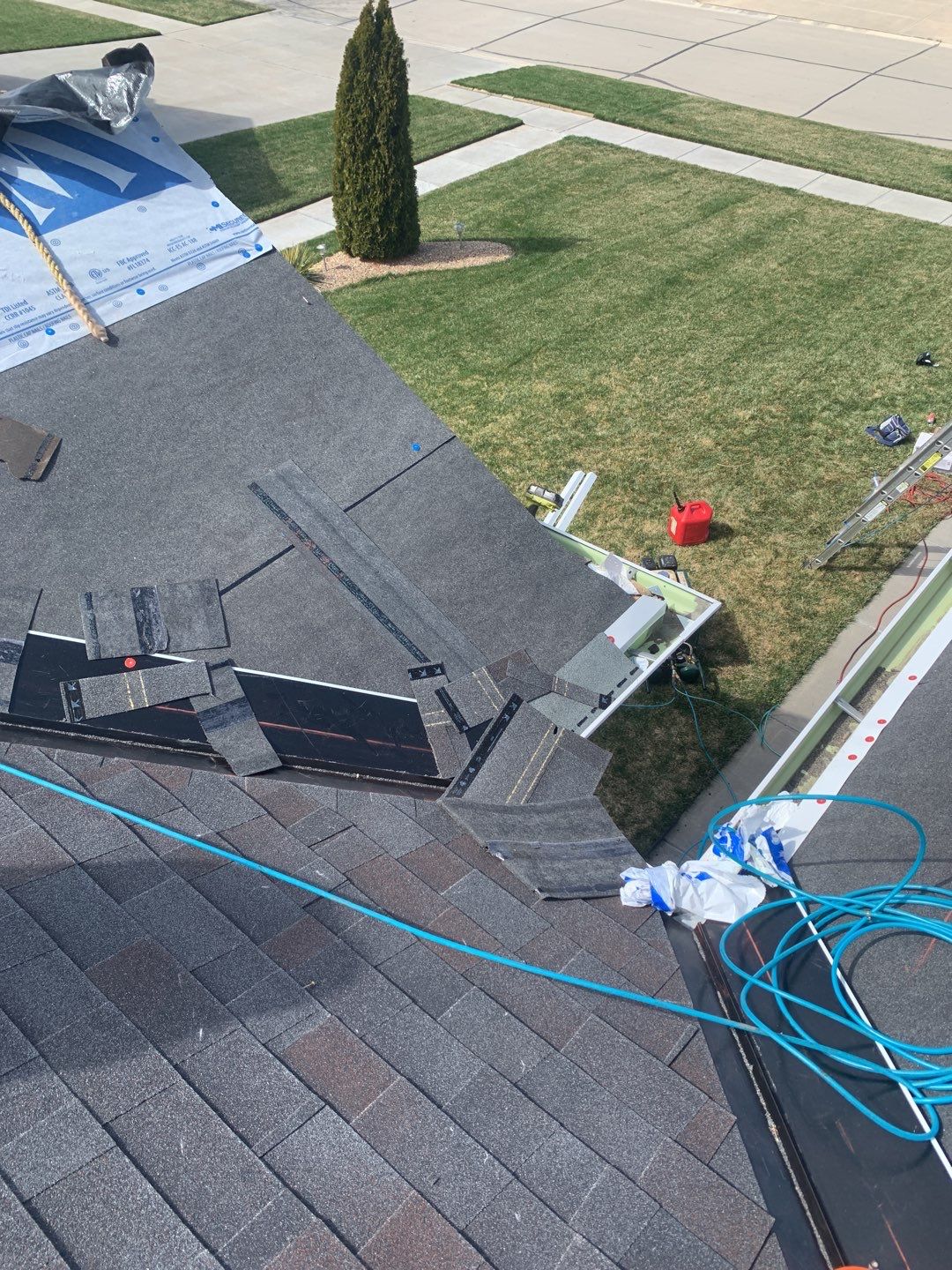Residential Re-roof by White Castle Roofing