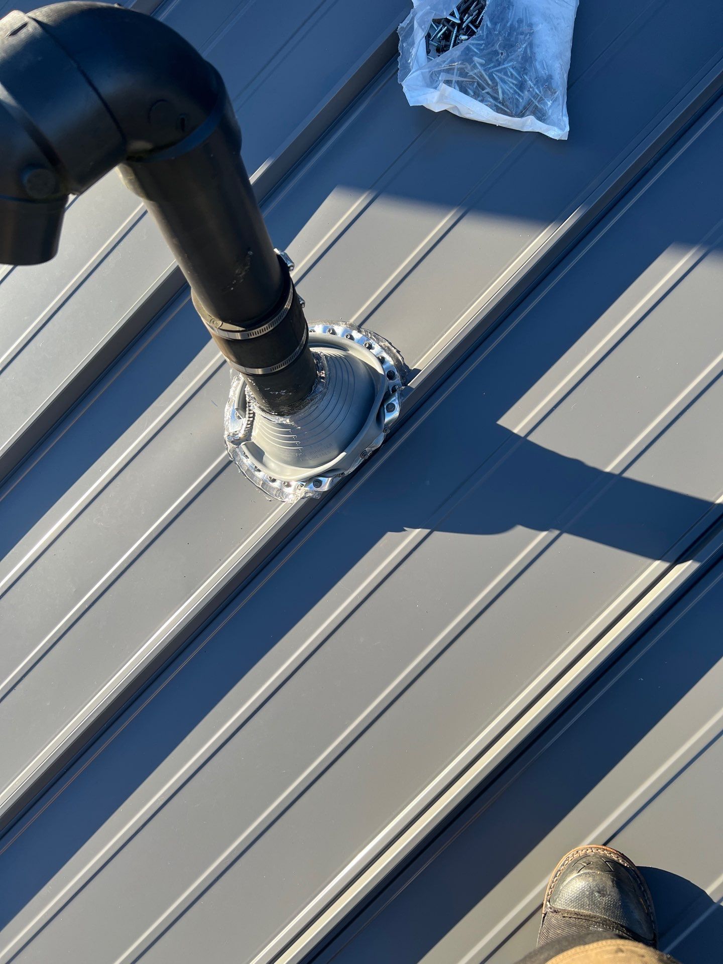 Residential Roofing Installation using Ideal Steel Standing Seam  by Artisan Roofing & Home Improvements Inc.