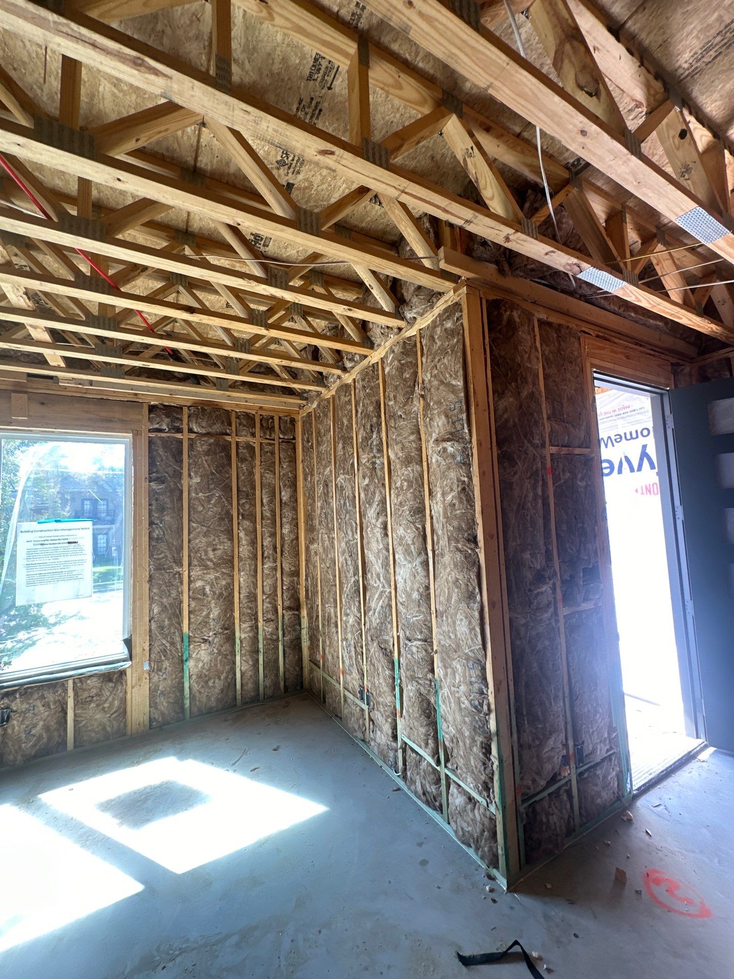 Batt/ Spray foam insulation by Apex Insulation Solutions