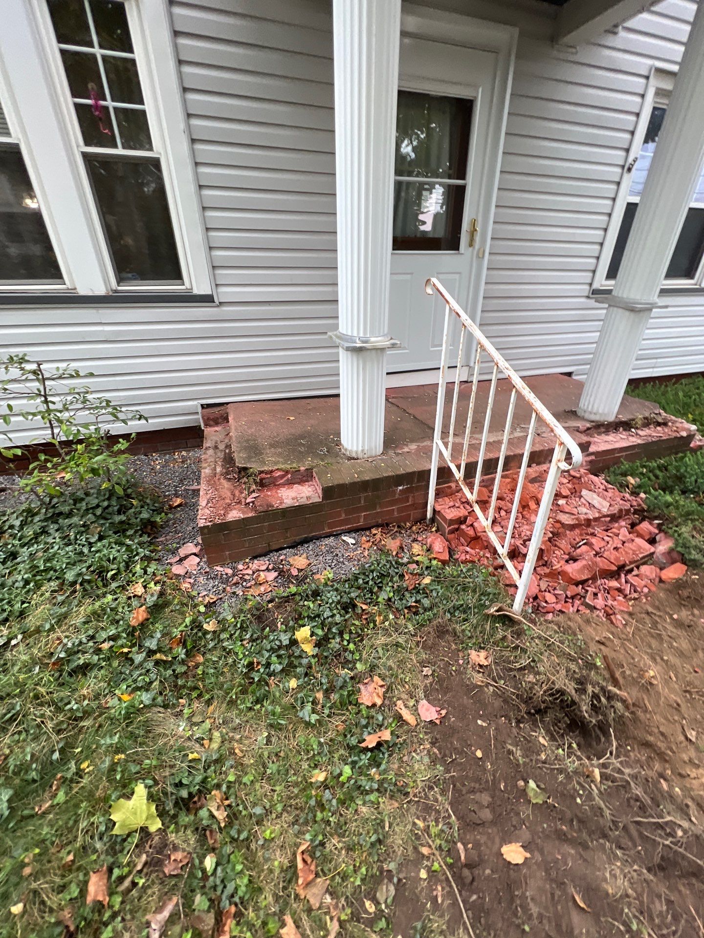 Broom Finish Walkway  by NG Masonry & Construction LLC