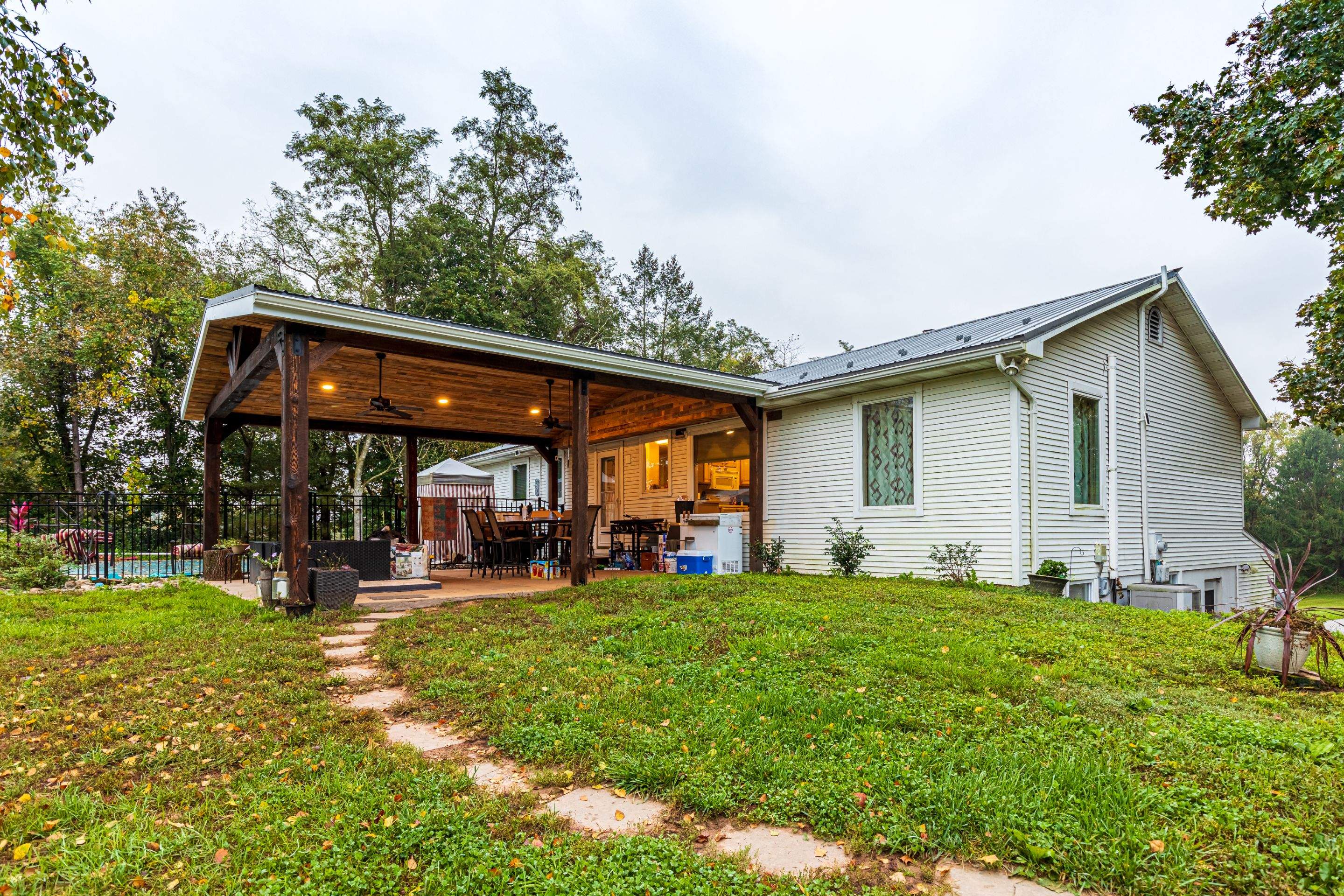 Metal Roof-charcoal by Esh Builders