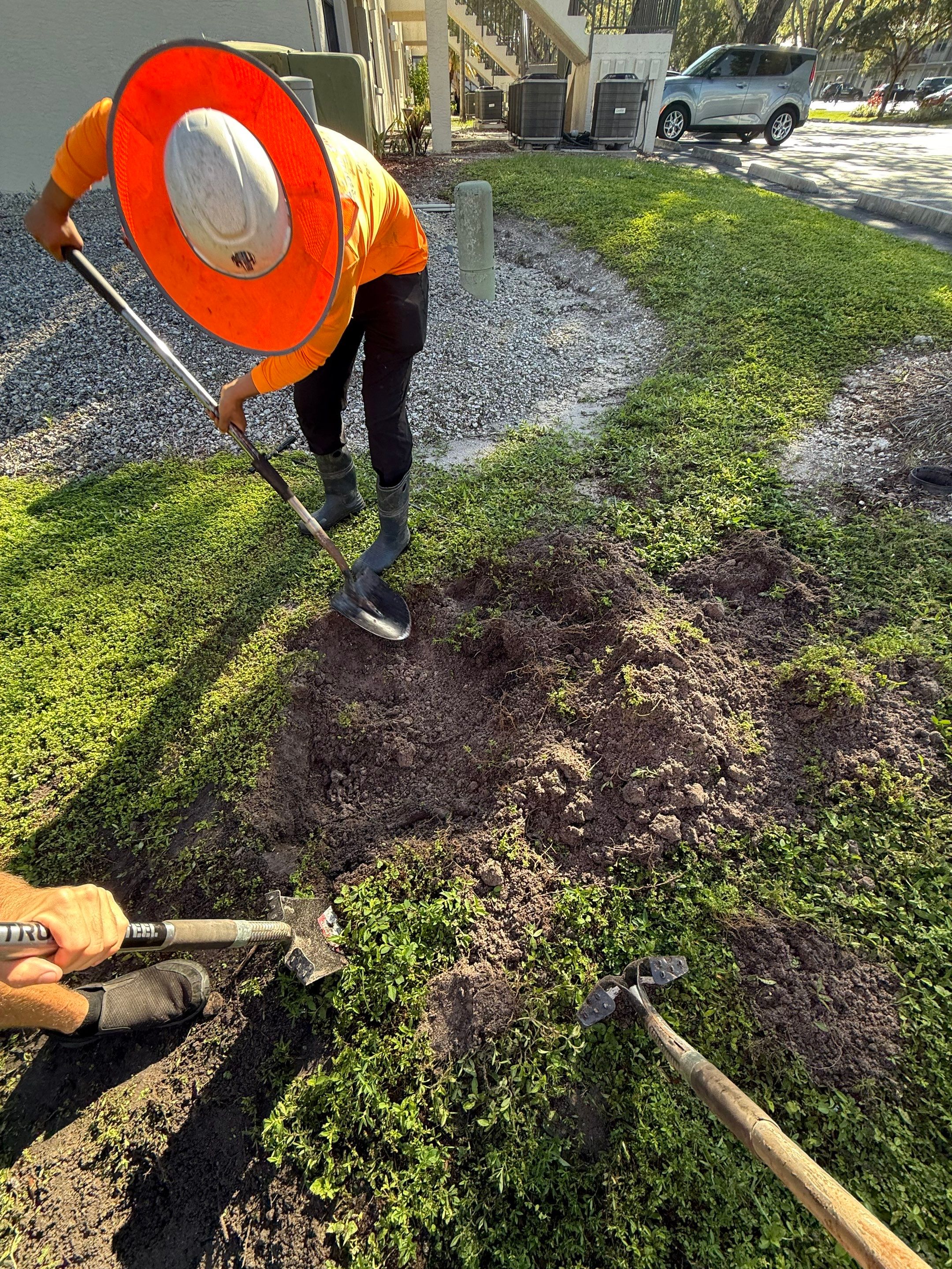 Naples Apartment Complex Culvert Cleaning by APS Power & Water