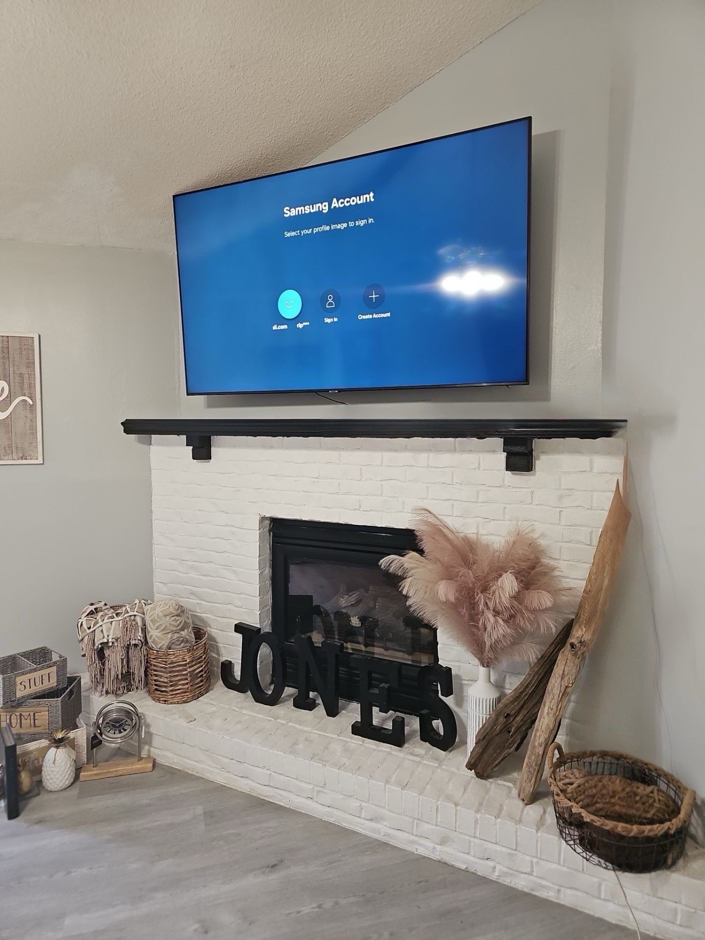 Fireplace TV Mounting Projects by Hangman Mounting & Installation 
