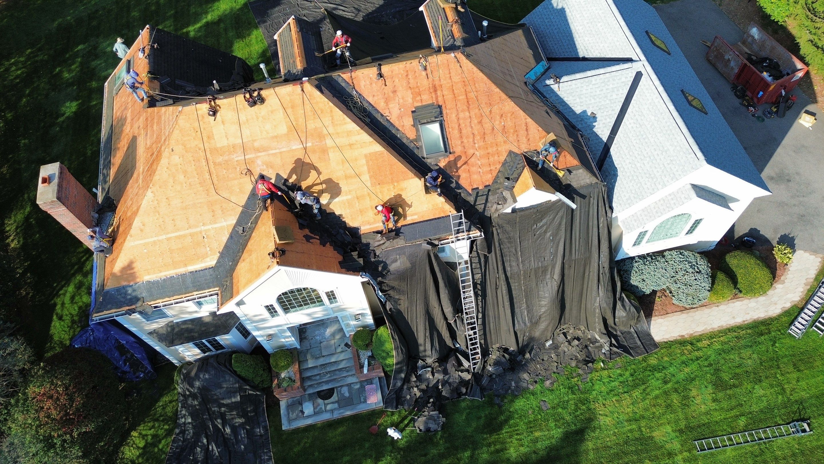 Roof & Skylight Replacement – Andover, MA by Mighty Dog Roofing of Greater Middlesex County