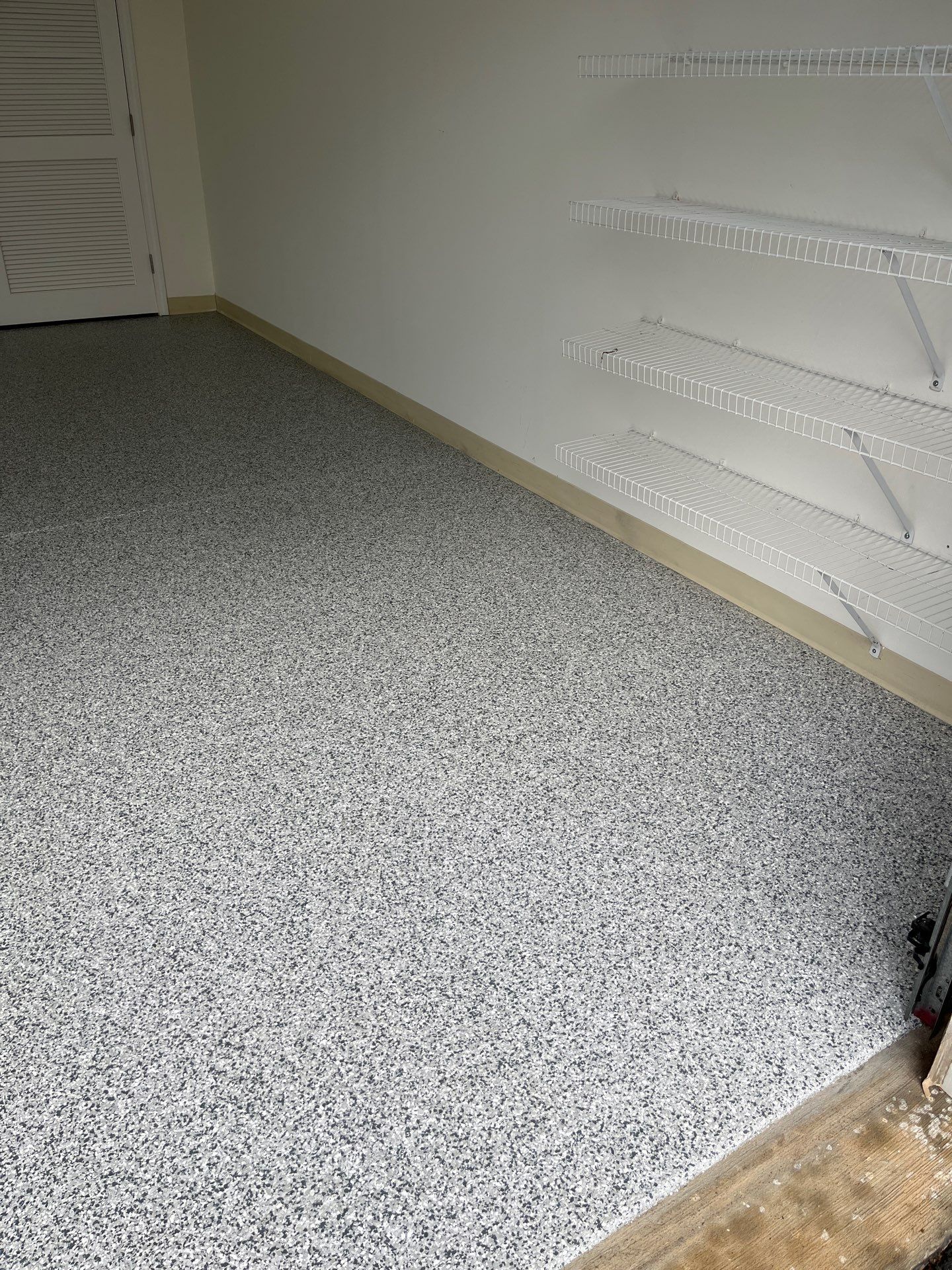 Garage Floor Coating using Gravel by My Garage Floor Guys