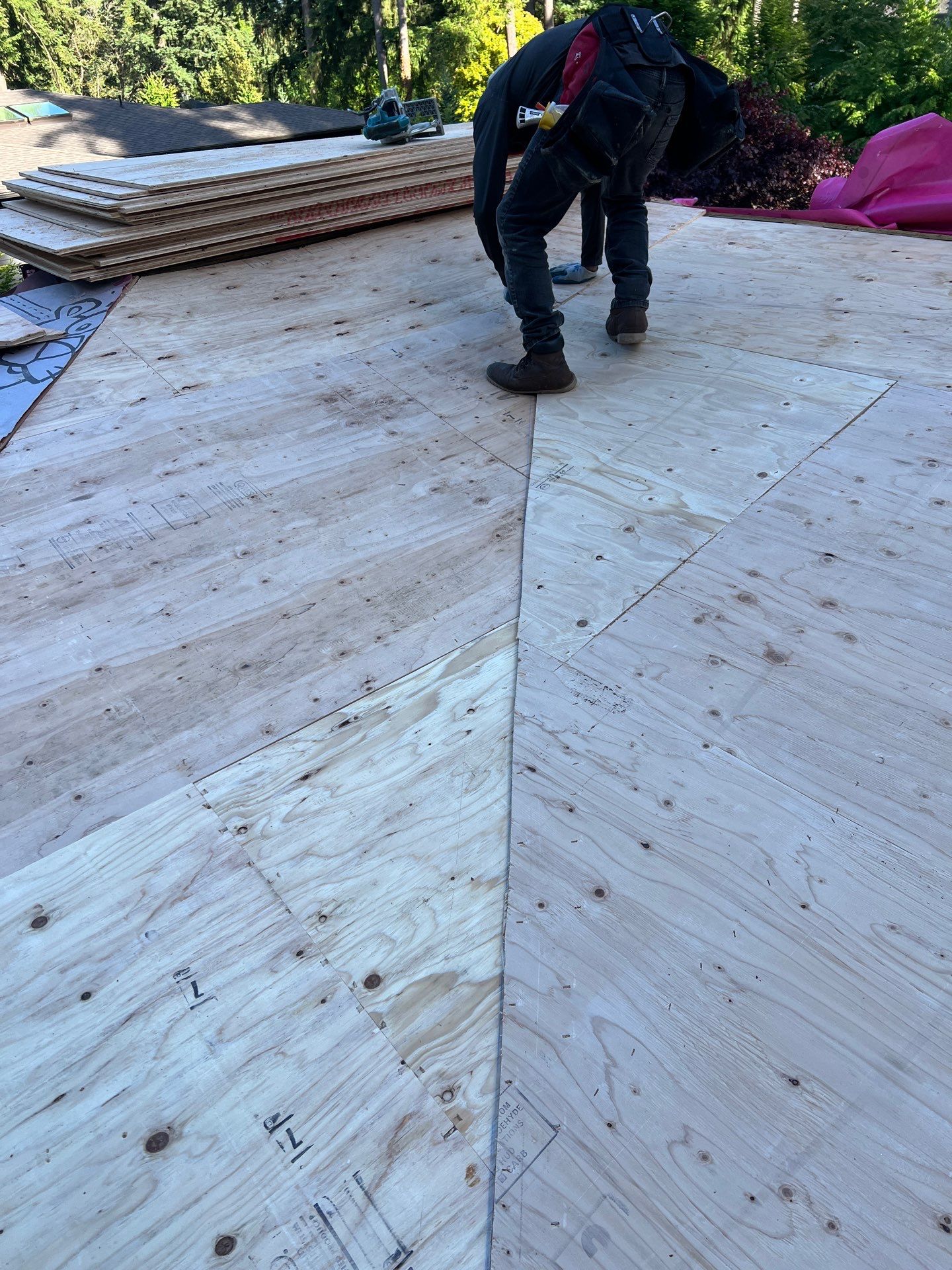Residential Roofing Installation using GAF HDZ Shingles by Roofing Formula LLC