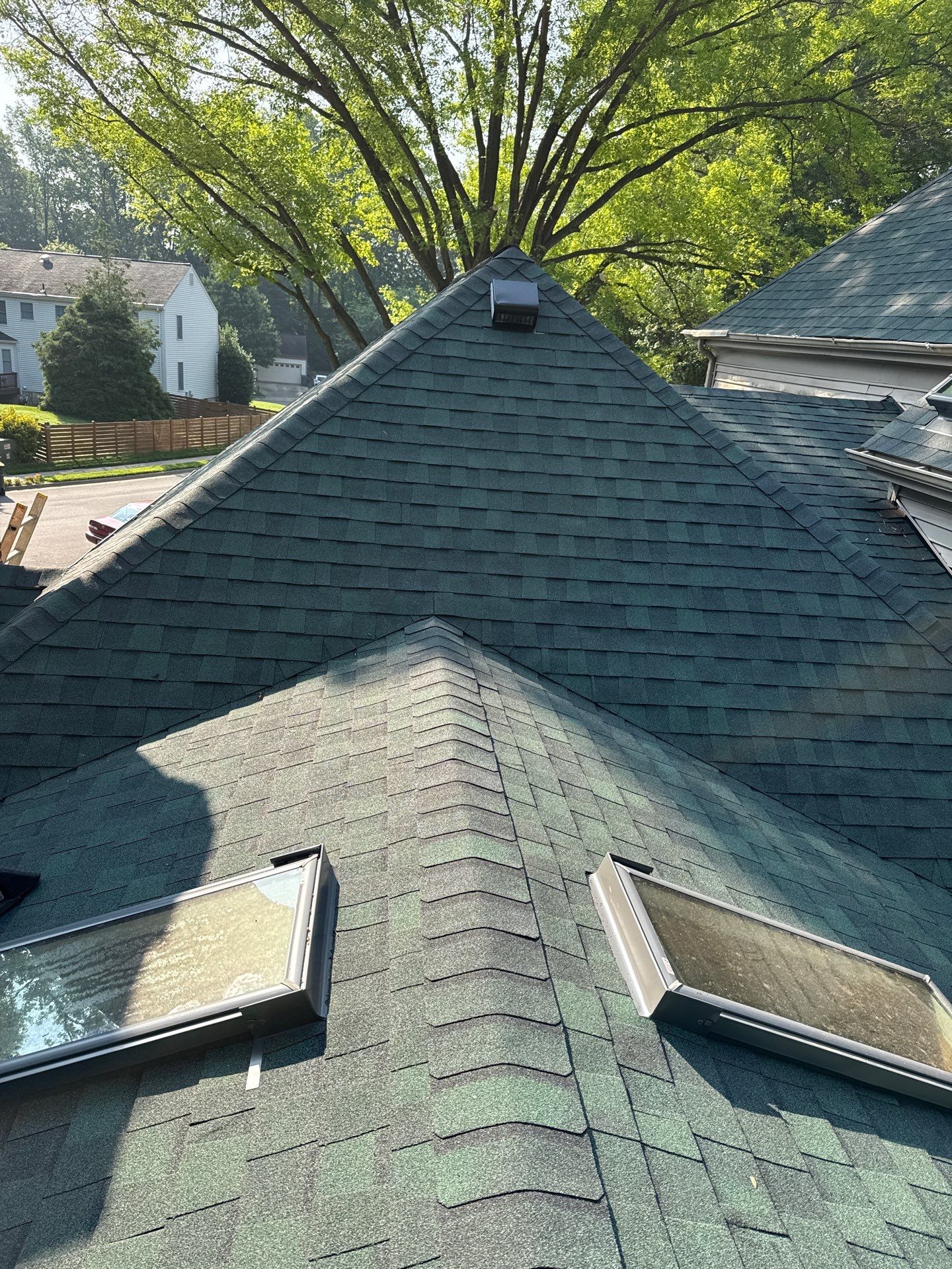 Springfield: Roof Replacement with CertainTeed Landmark Pro in Max Def Evergreen by RM Banning, Inc.