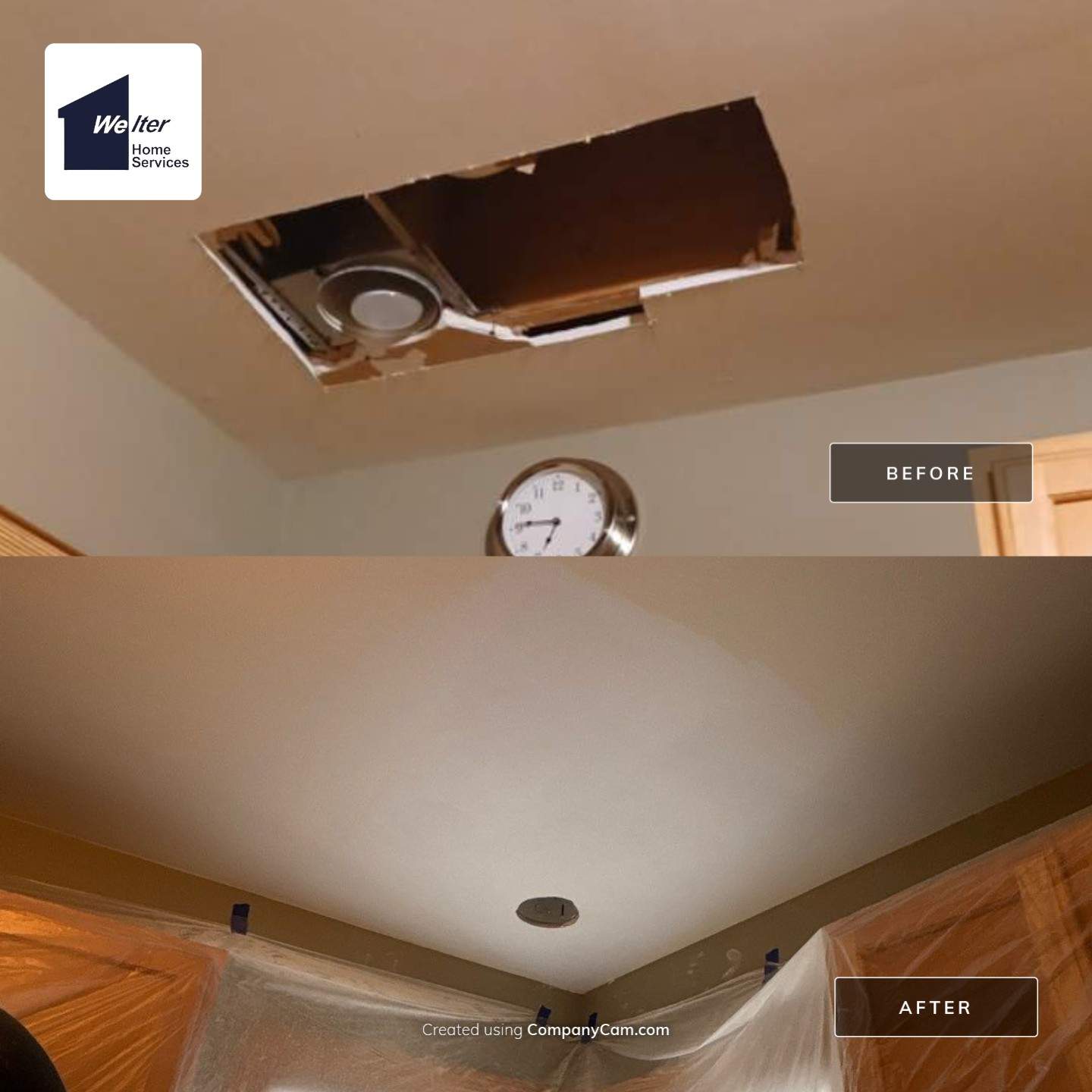Kitchen Cabinet & Drywall Repair by Welter Home Services