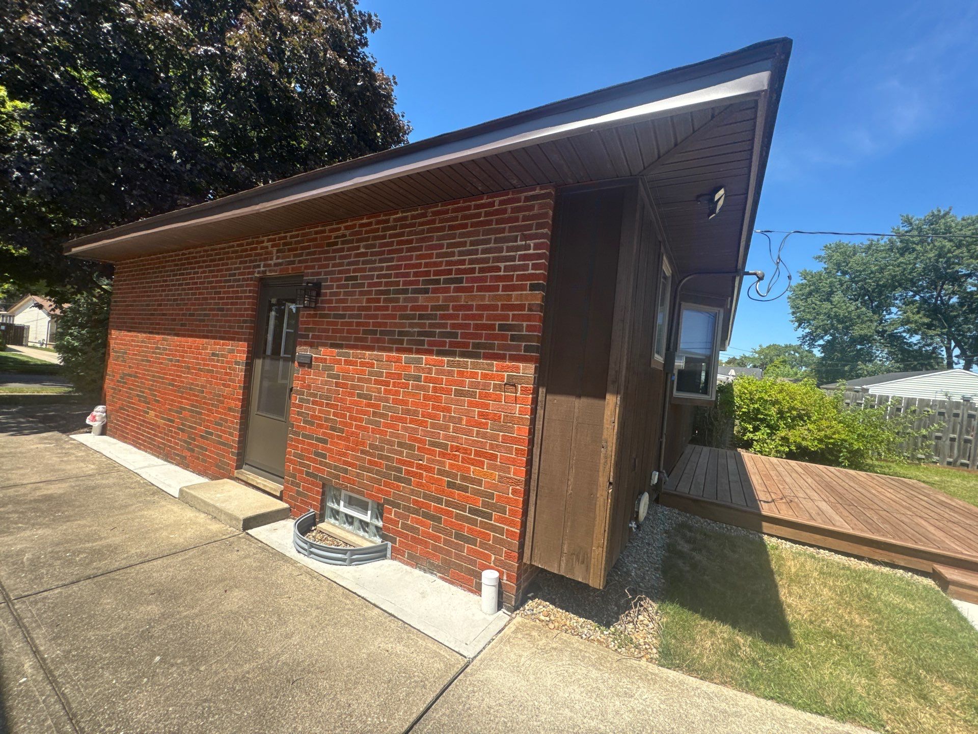 Baffle and Gutter Replacement by Homestyle in Cleveland by Homestyle Home Improvements (HHI)