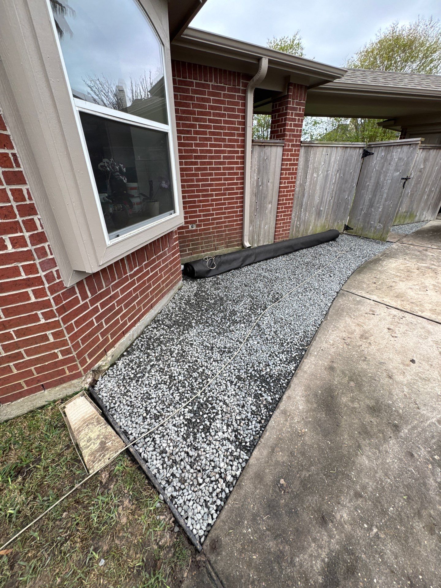 🌟 Steven’s Garage & Backyard Drainage Makeover by Texas Urban Elements