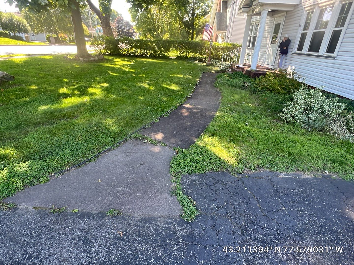 Broom Finish Walkway  by NG Masonry & Construction LLC