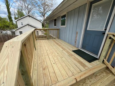 Atlanta, GA Deck Rebuild using Pressure Treated Pine