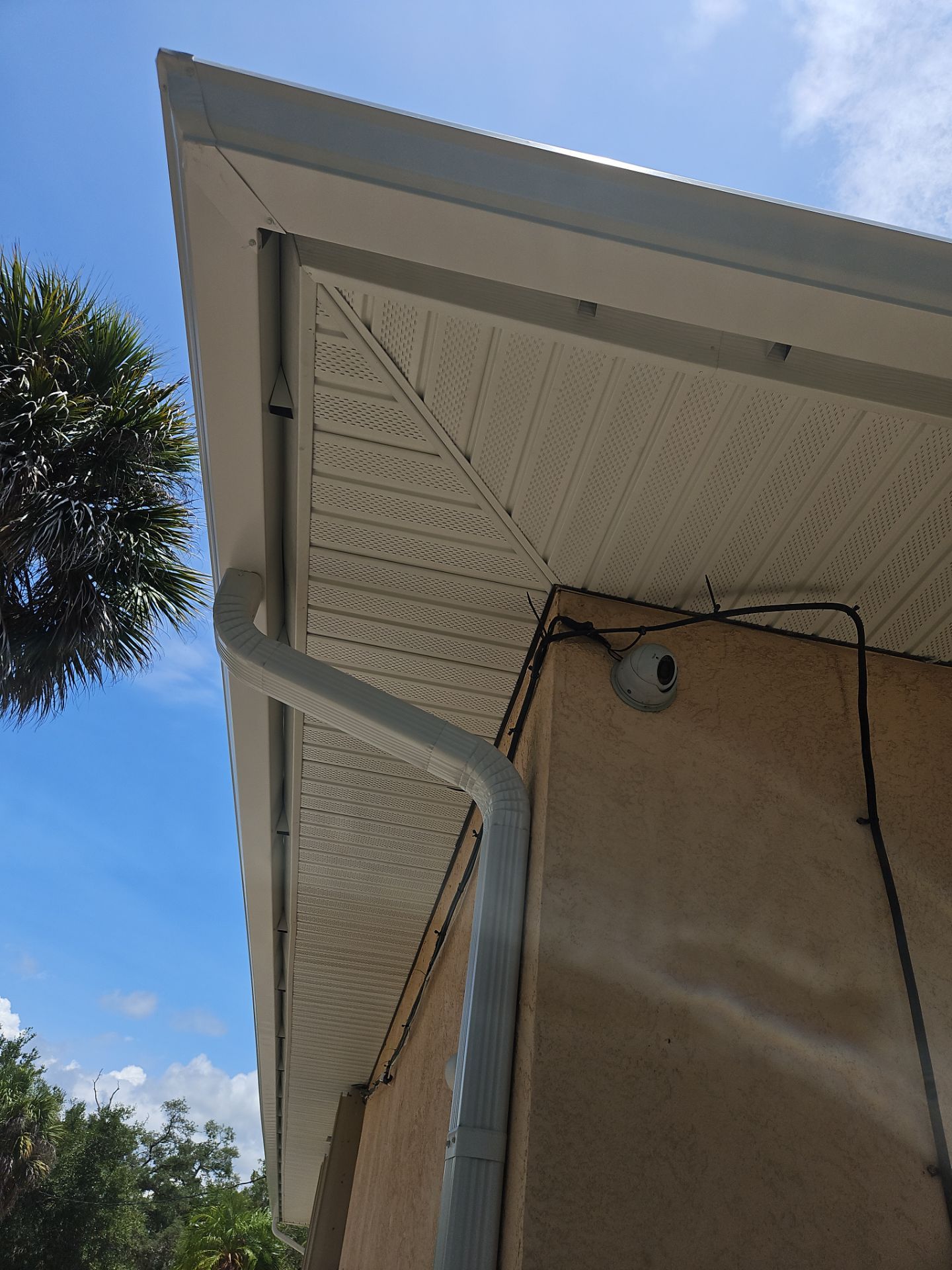Gutter & Soffit Project in Englewood, FL by Gutter Professors
