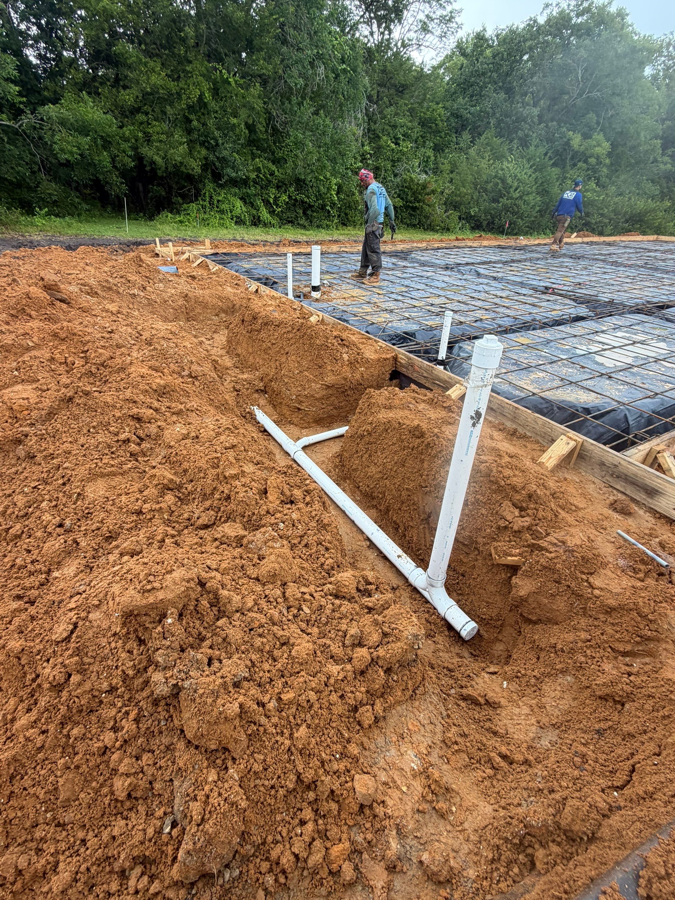 Comprehensive Under Slab Plumbing and Service Line Installation in Brenham by 4L Contracting LLC
