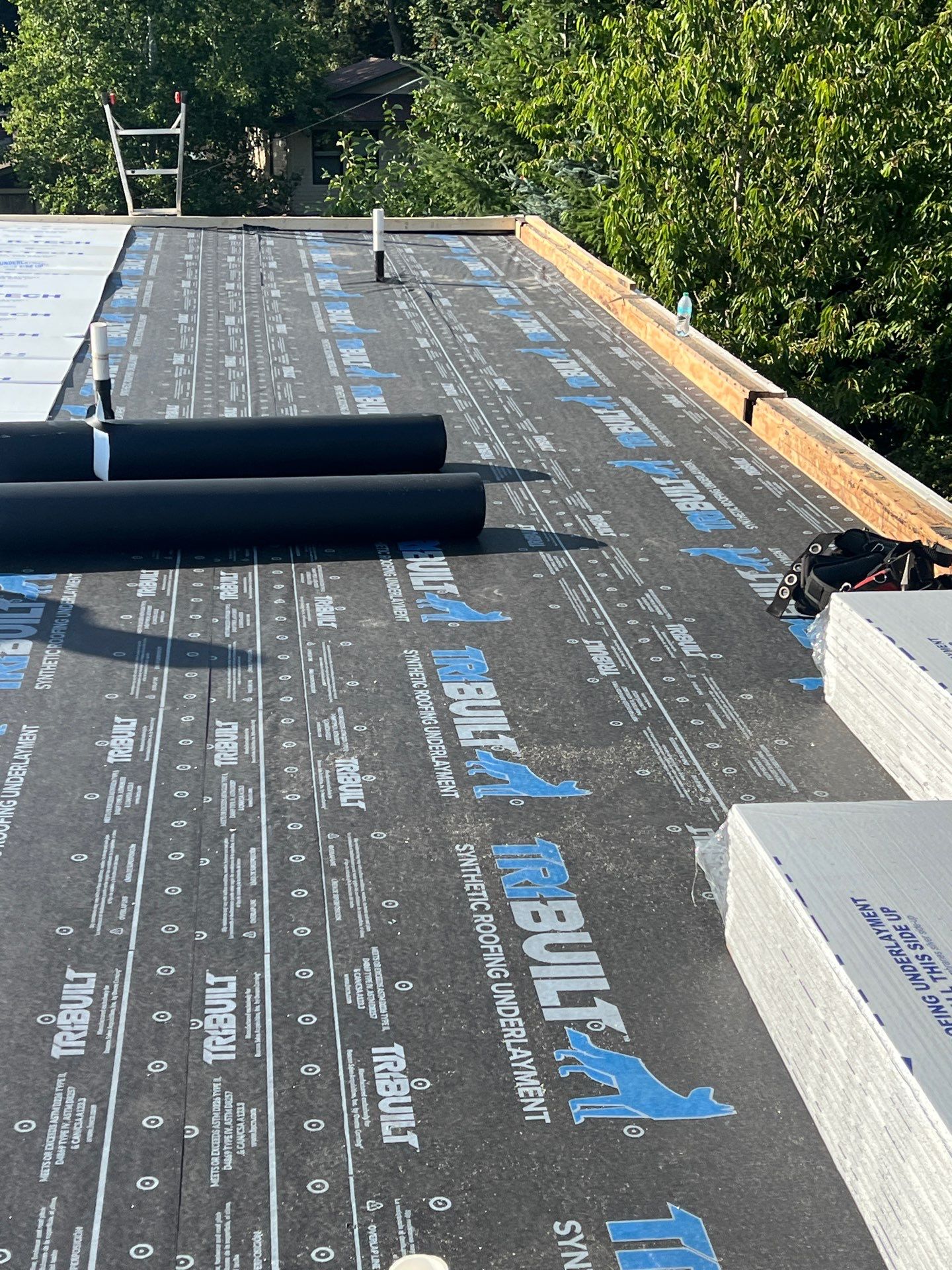 Residential Roofing Installation using GAF UHDZ Shingles by Roofing Formula LLC