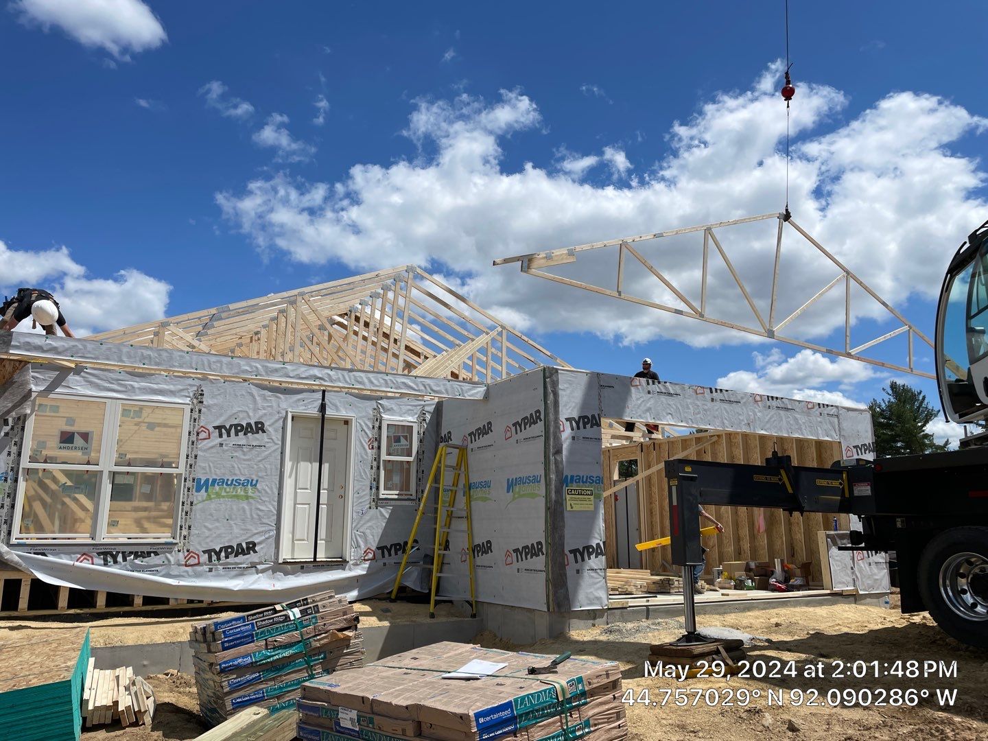 Elmwood, WI Build by Bauer Estates LLC