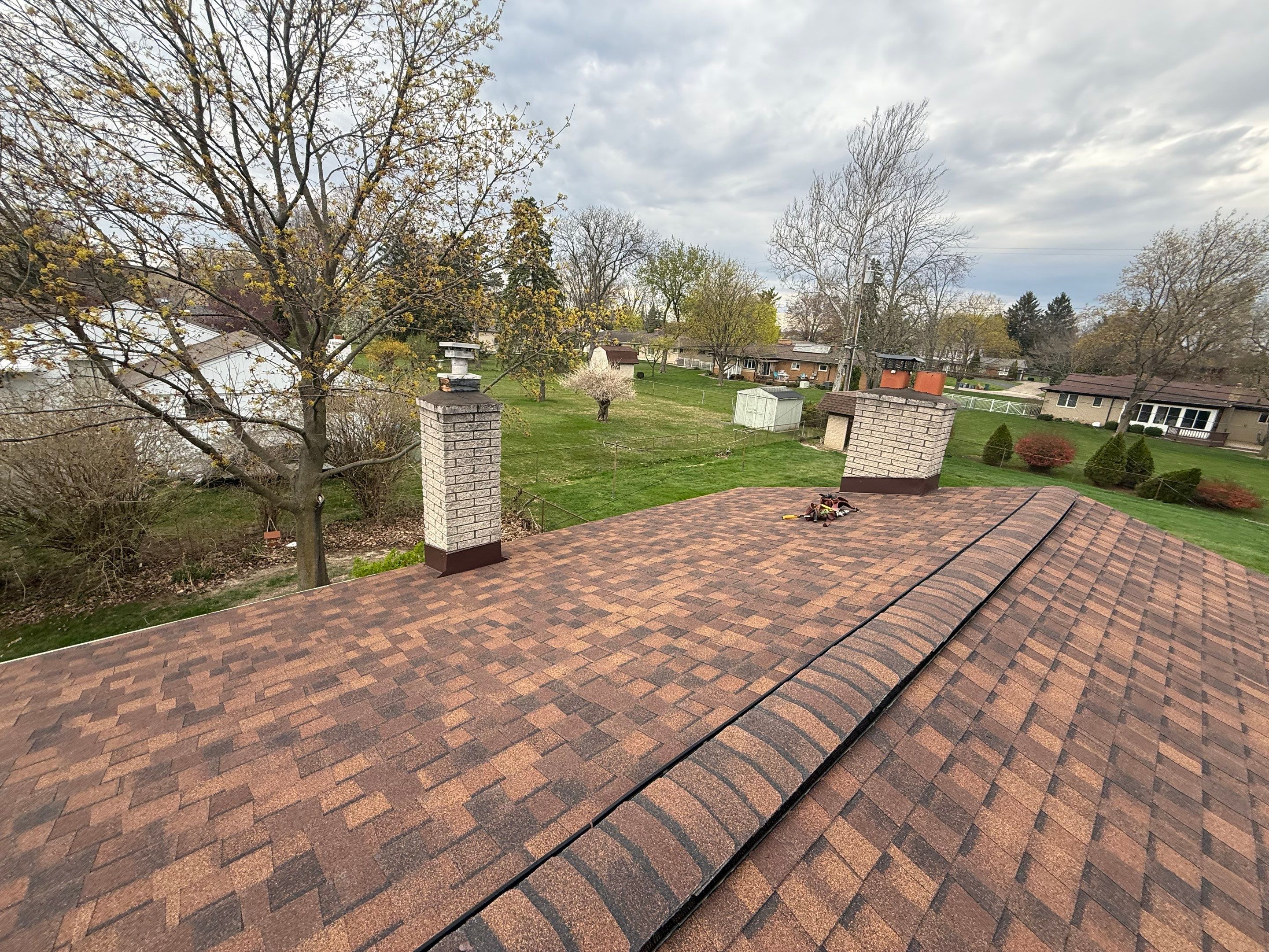 Project in Troy by Eave Roofing