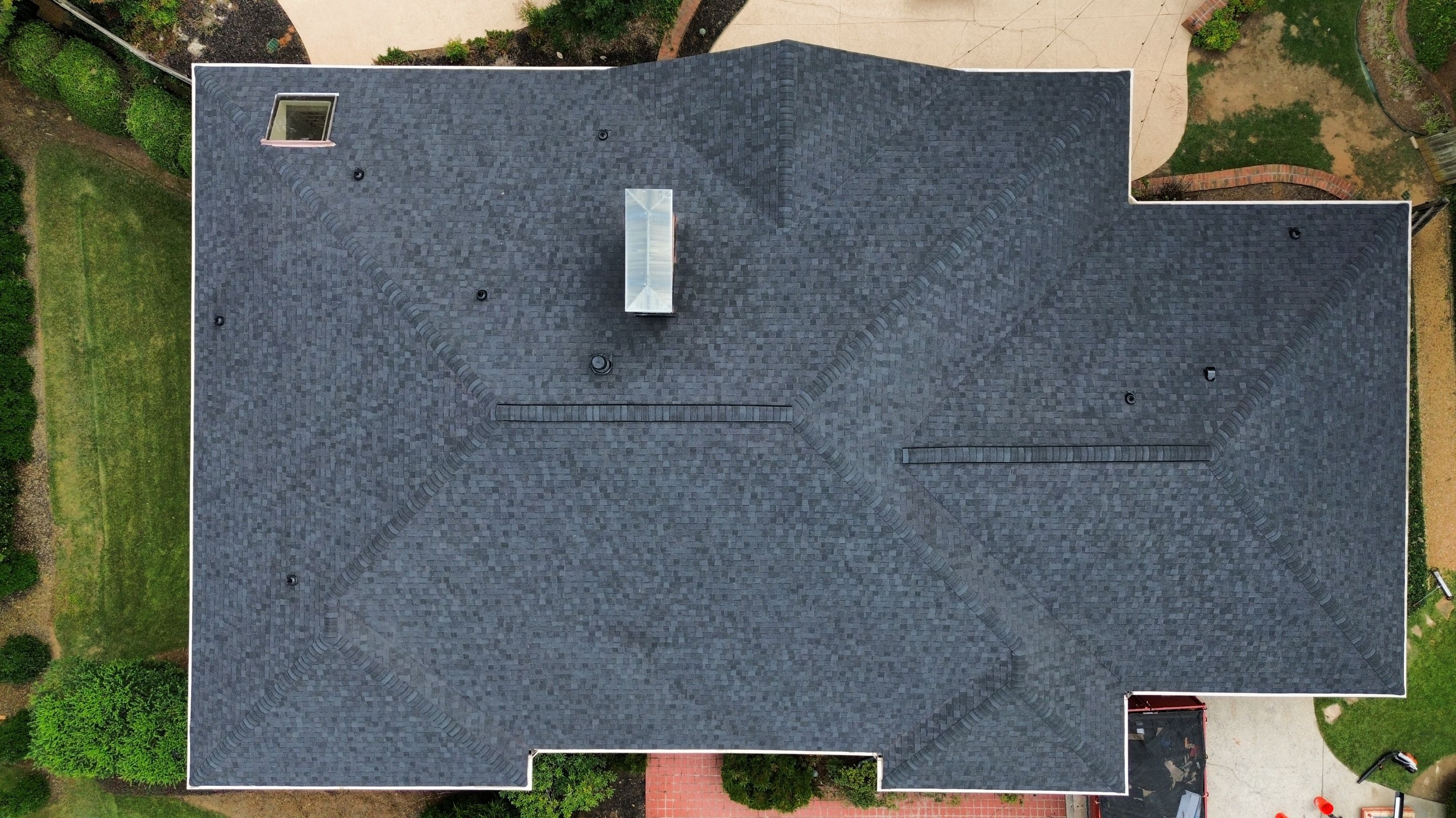 Roswell, GA Roof Replacement CertainTeed Landmark Charcoal Black by Reset Roofing