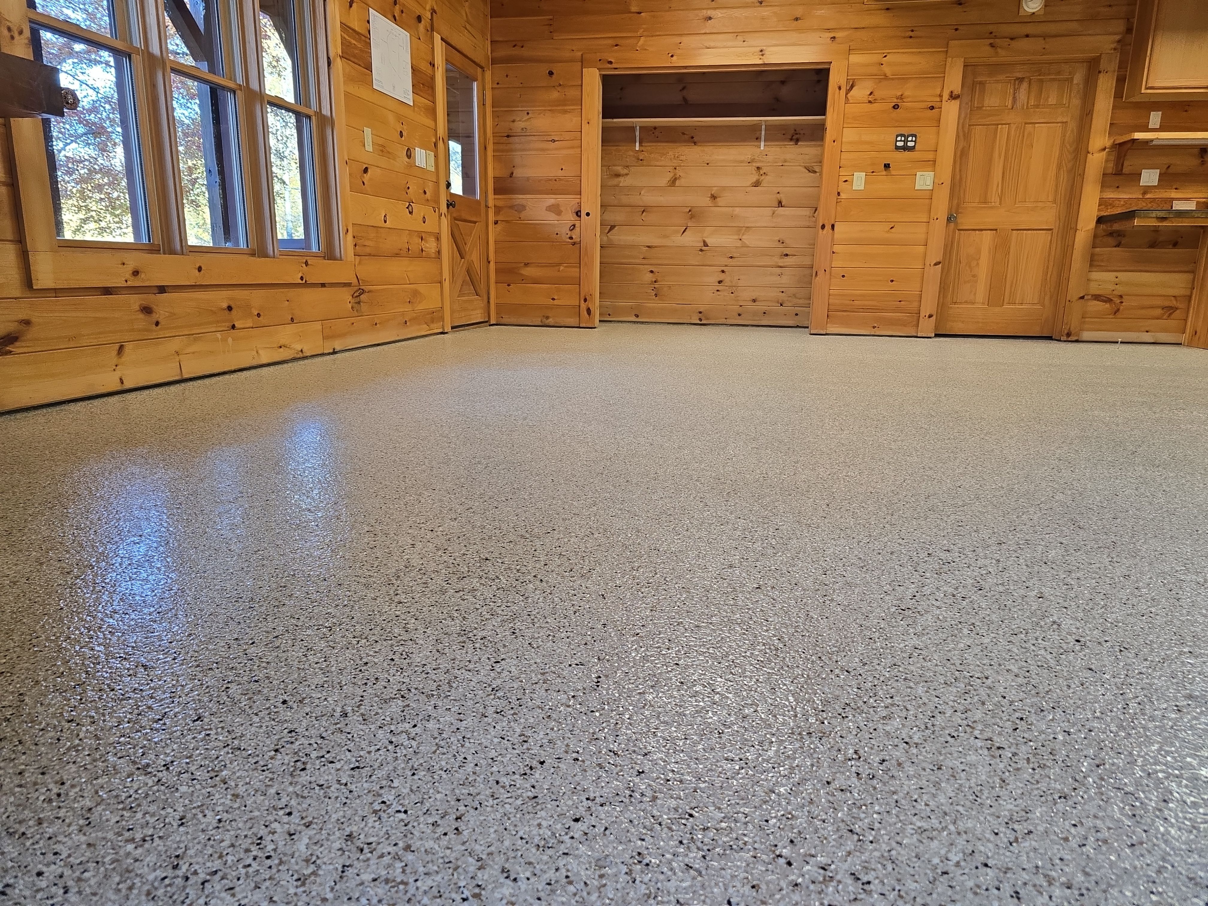 Garage using Desert by Elite Floor Solutions