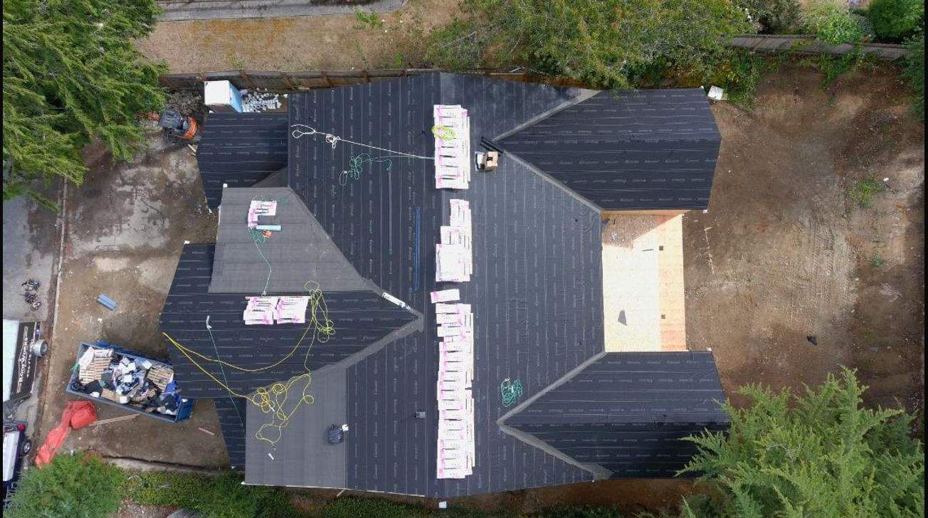 New Build in Kirkland A/R by RoofWorks Northwest