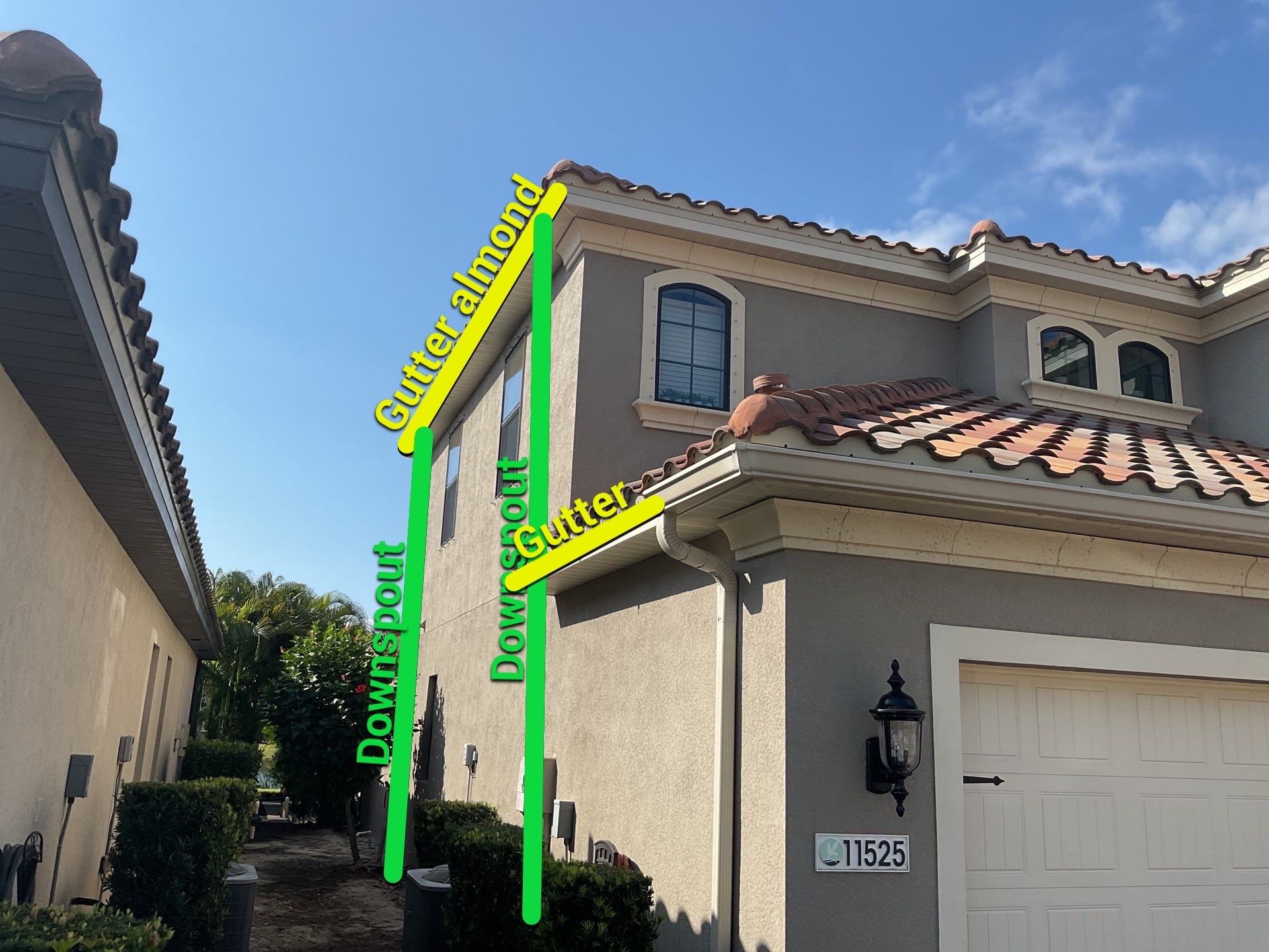 Gutter Almond Installation in Fort Myers FL by Gutter Professors