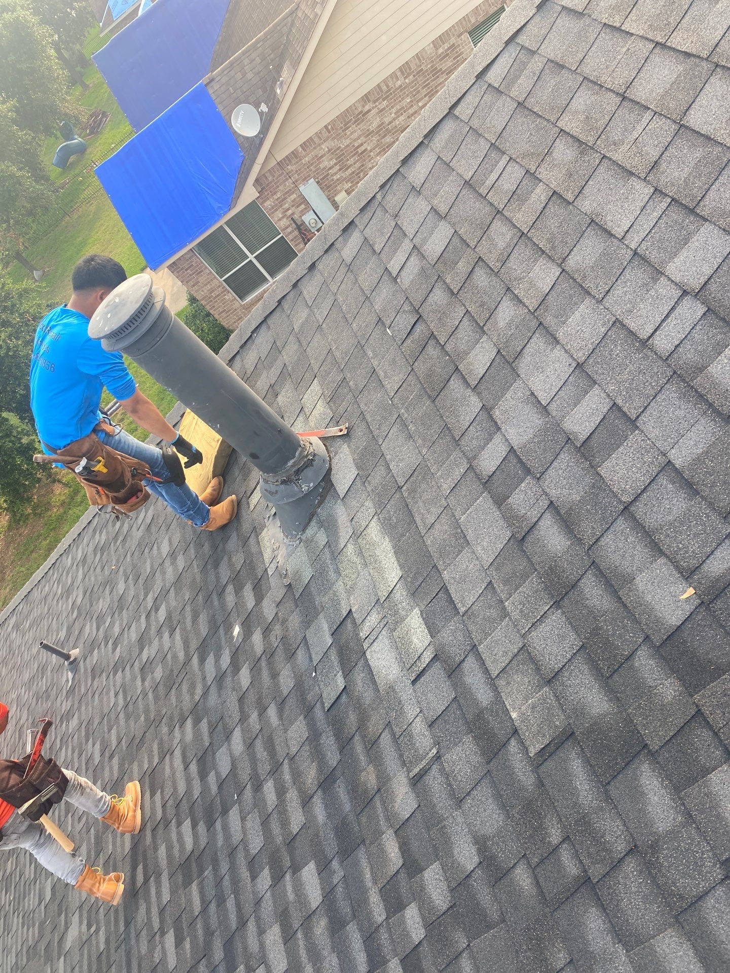 Residential Roofing Repair using Owen's Corning Duration (Lifetime) Shingles by Roof Repair Company