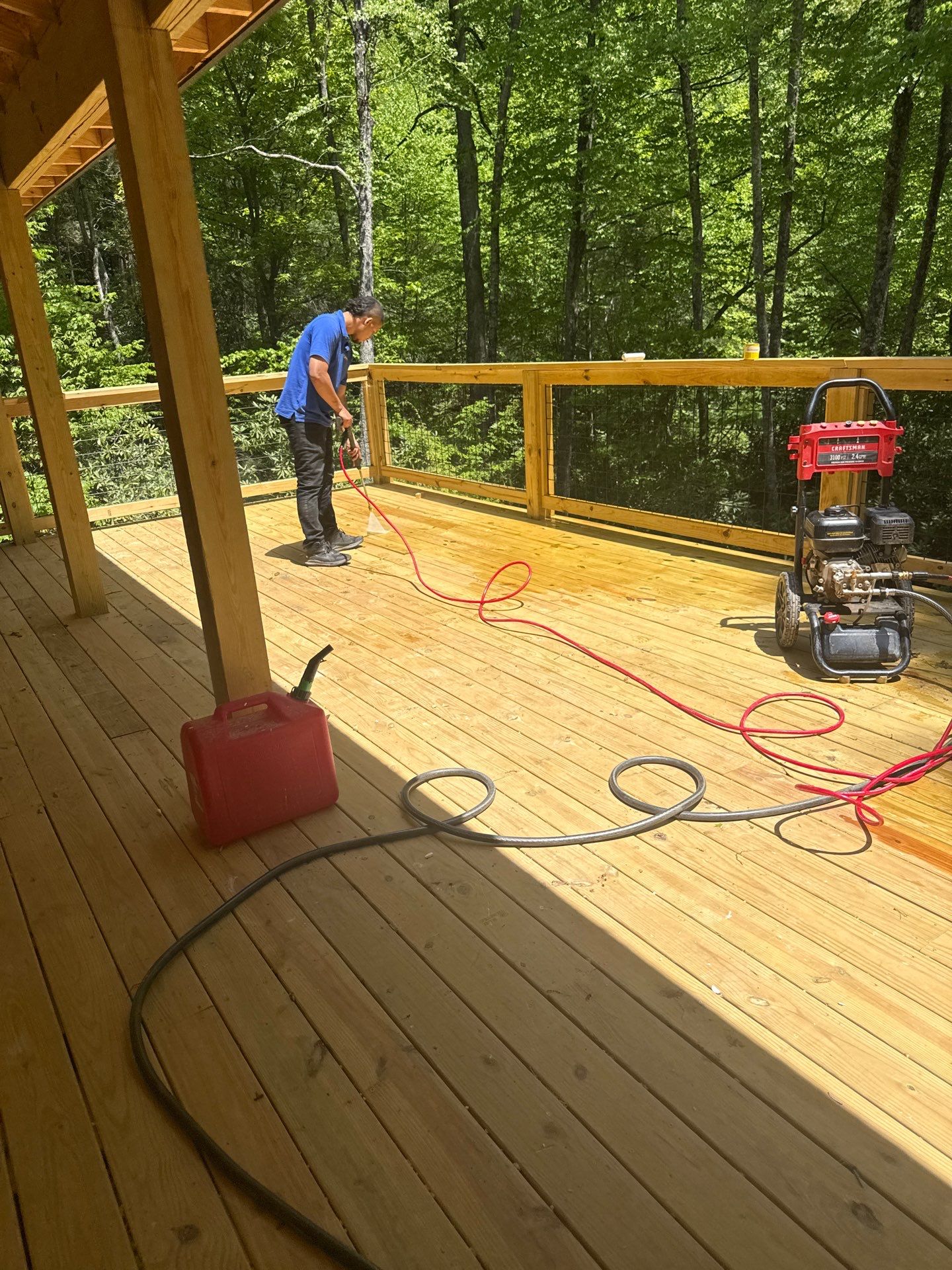Carpentry Project in Zirconia, NC by Secure Restoration