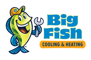Logo for Big Fish Cooling & Heating