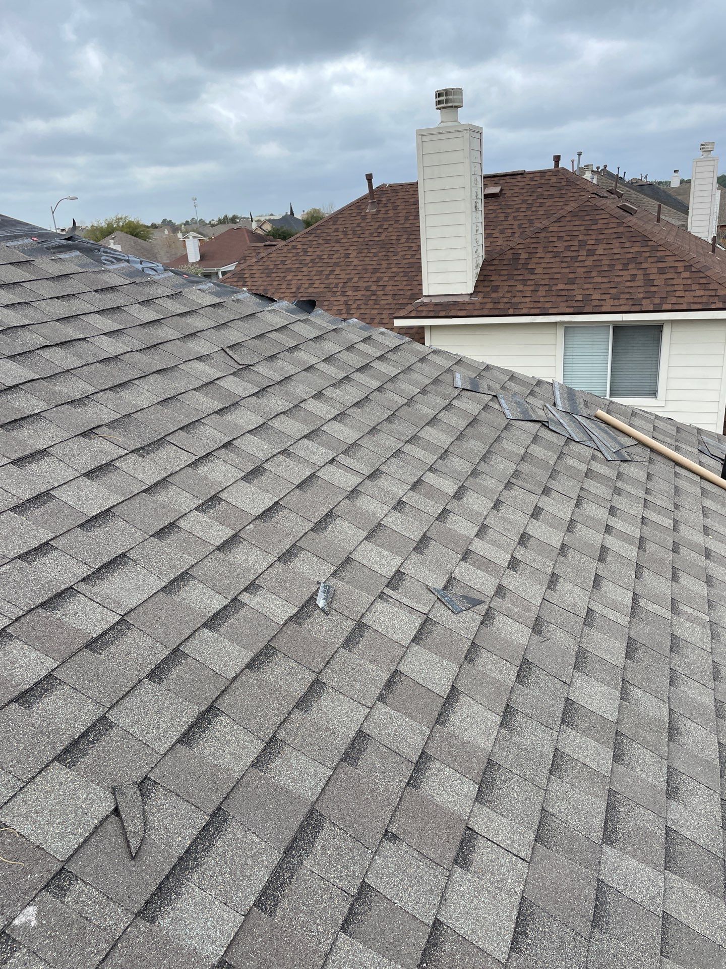 Residential Roofing Installation using Owen's Corning Duration (Lifetime) Shingles by Roof Repair Company