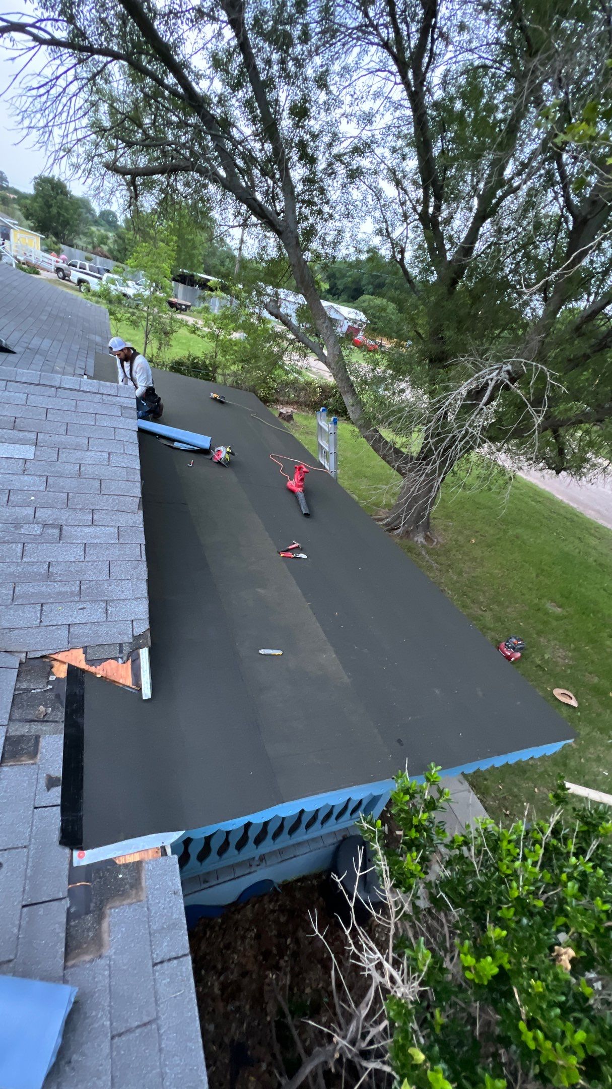 Residential Roofing Installation using Malarkey Vista AR by Harvey Roofing & Construction