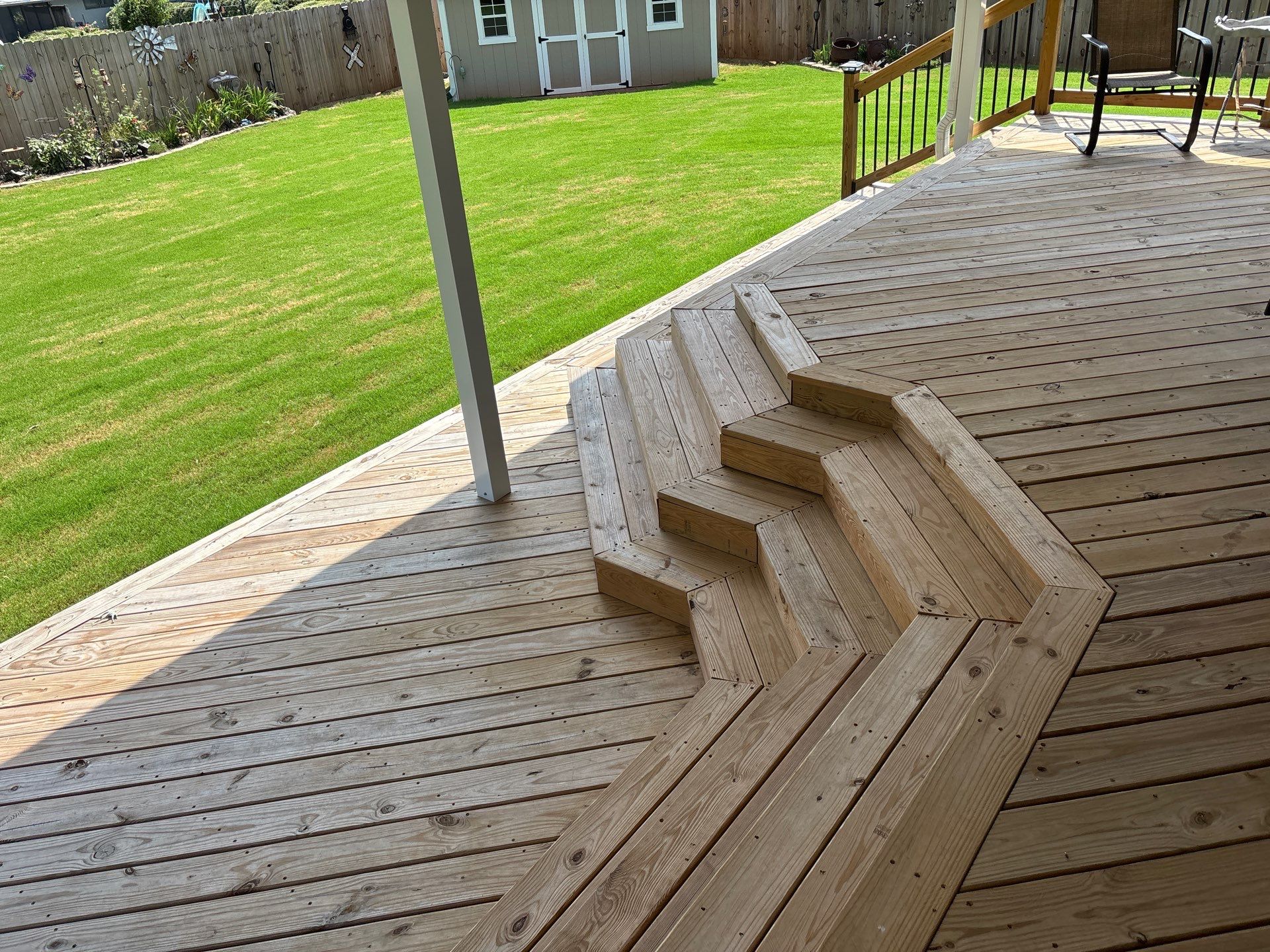 Wood Deck using Wood Sealant by DuraSeal