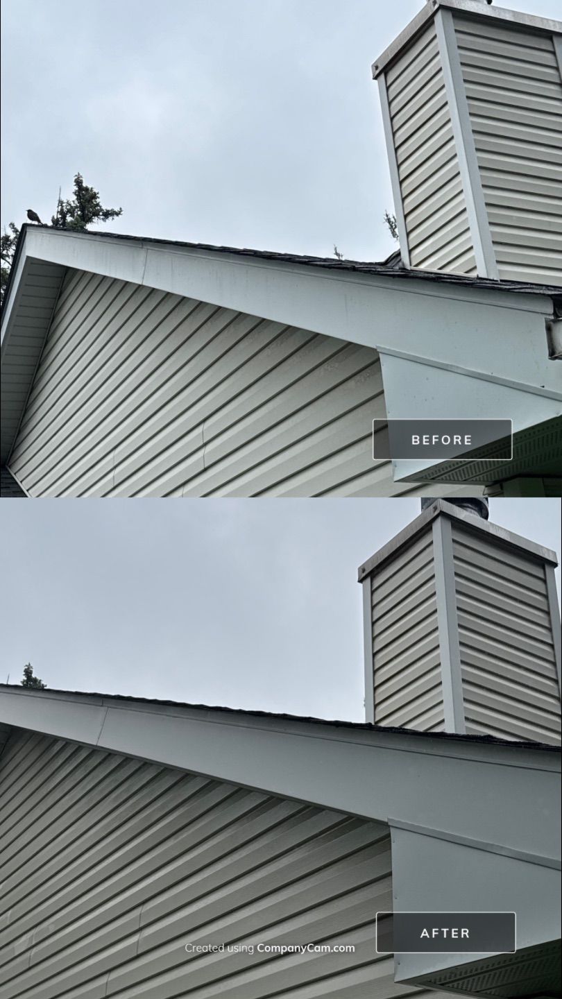 Project in Arlington Heights by Simmons Power & Soft Washing