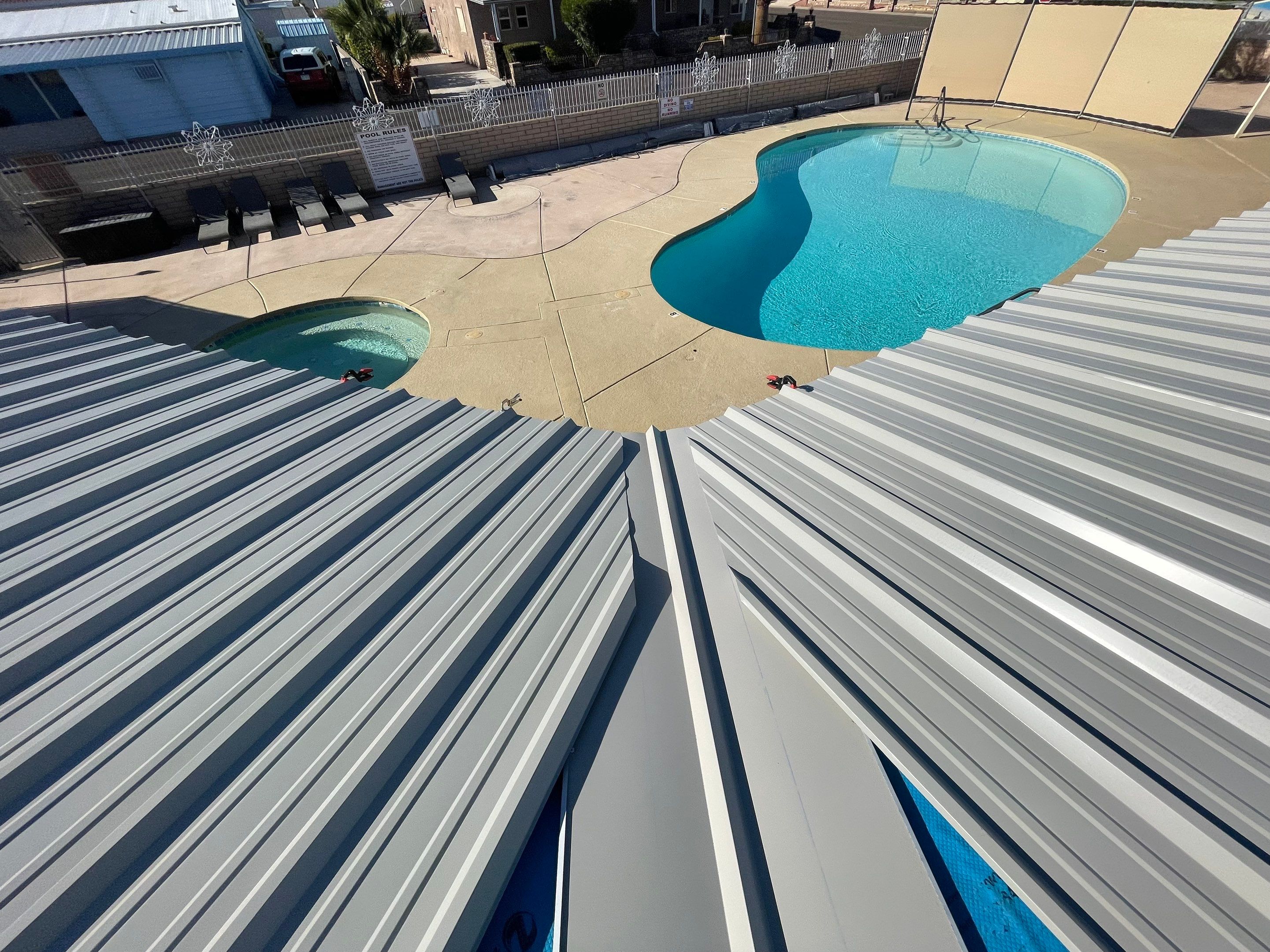 Galvalume Exposed Fastener by Reimagine Roofing