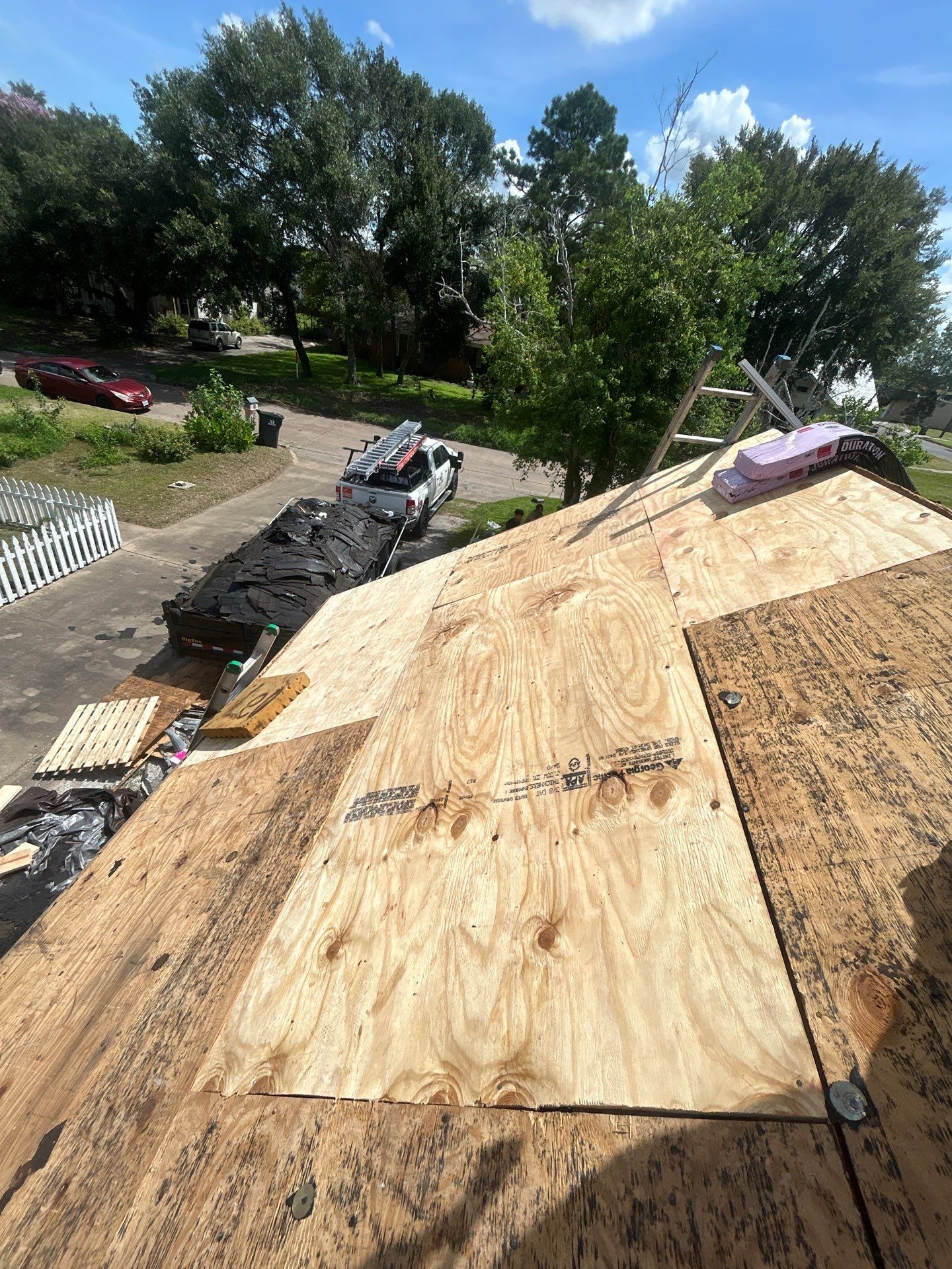 Residential Roofing Repair using Owen's Corning Duration (Lifetime) Shingles by Roof Repair Company