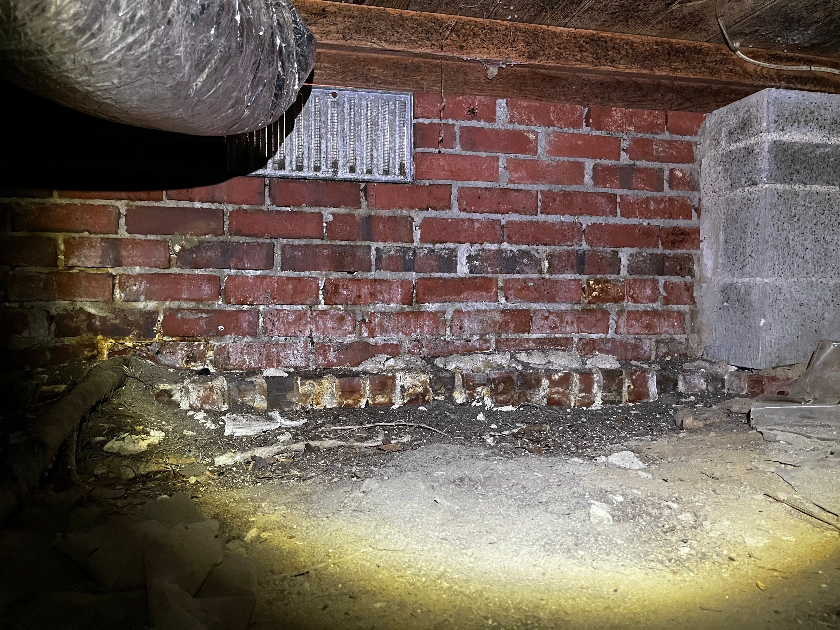 Impact Choice Encapsulation with new piers and crawlspace door. by Impact Crawlspace