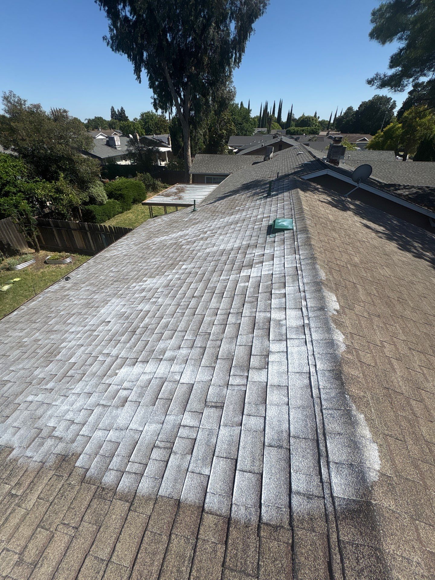 Roof Rejuvenation using Roof Maxx Treatment by Roof Maxx of Folsom