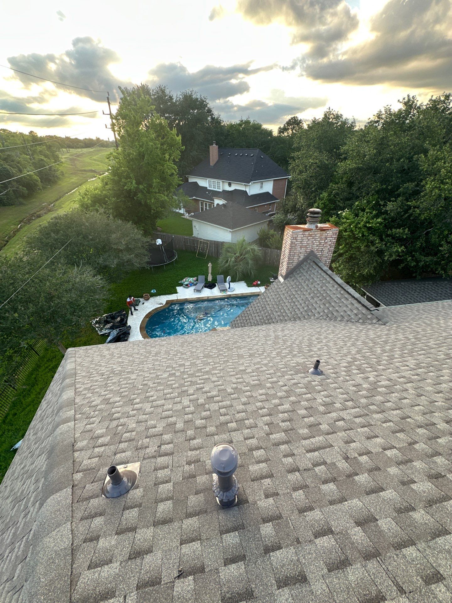 Roof Replacement in Austin Park, Sugar Land TX by Roof Repair Company