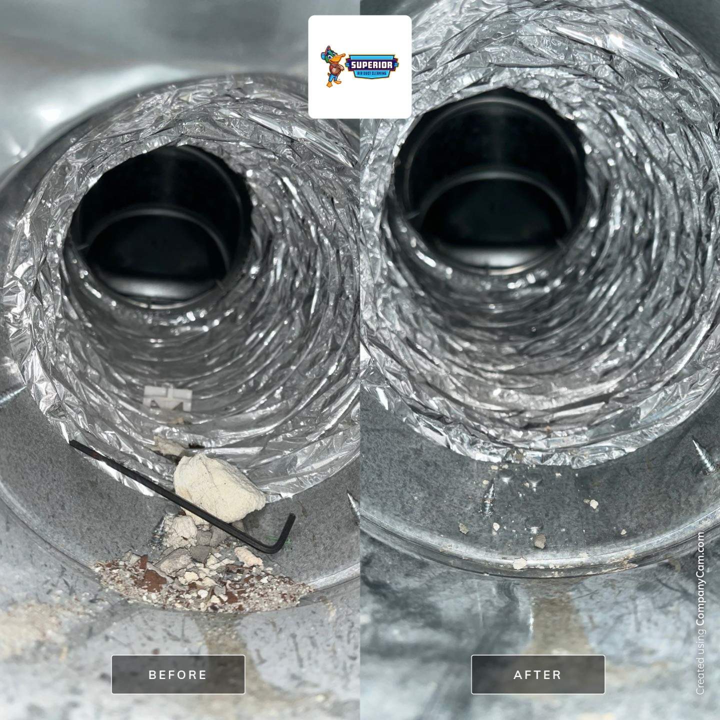 Air Duct Cleaning With a Vacuum Truck in Harmony, PA by Superior Air Duct Cleaning
